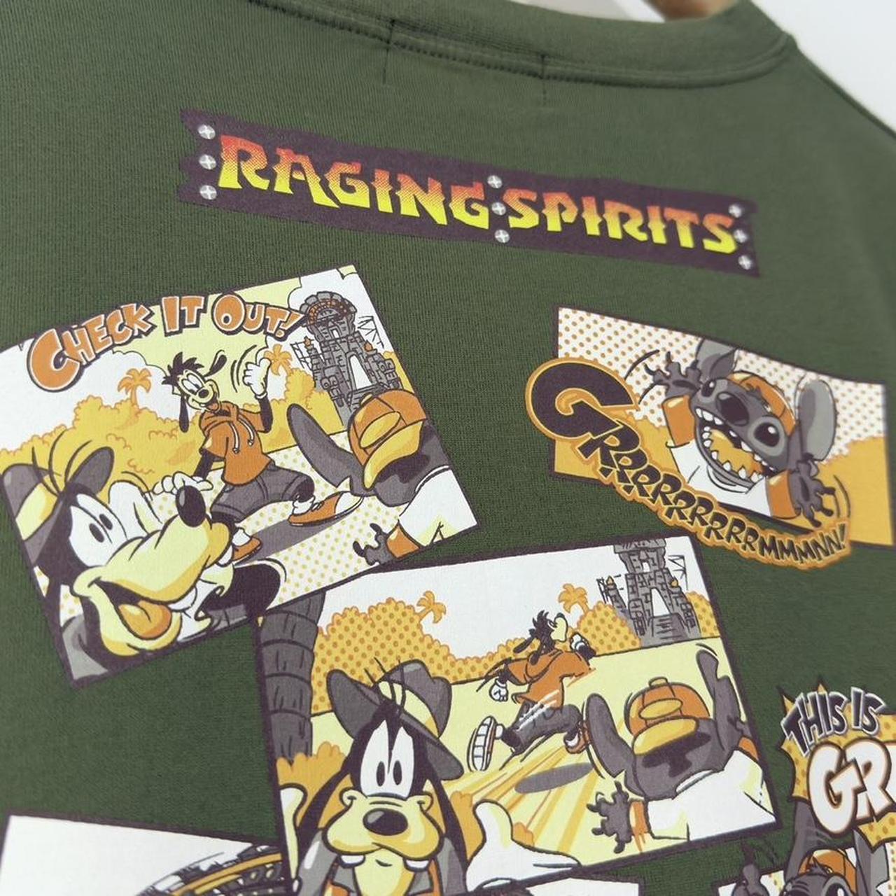 Vintage Raging Spirits Grand Opening Tokyo Disney 2005 T Shirt (M)