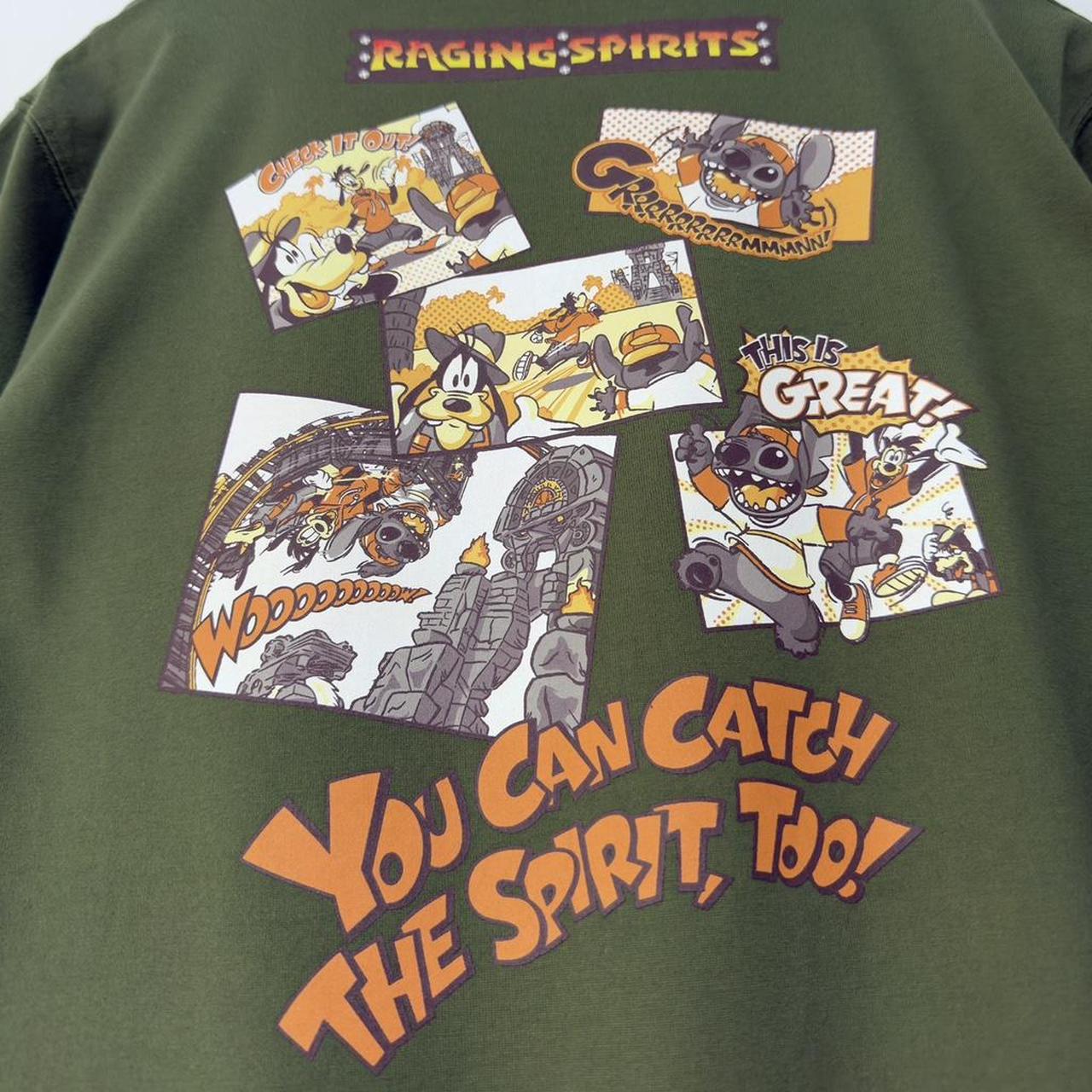 Vintage Raging Spirits Grand Opening Tokyo Disney 2005 T Shirt (M)