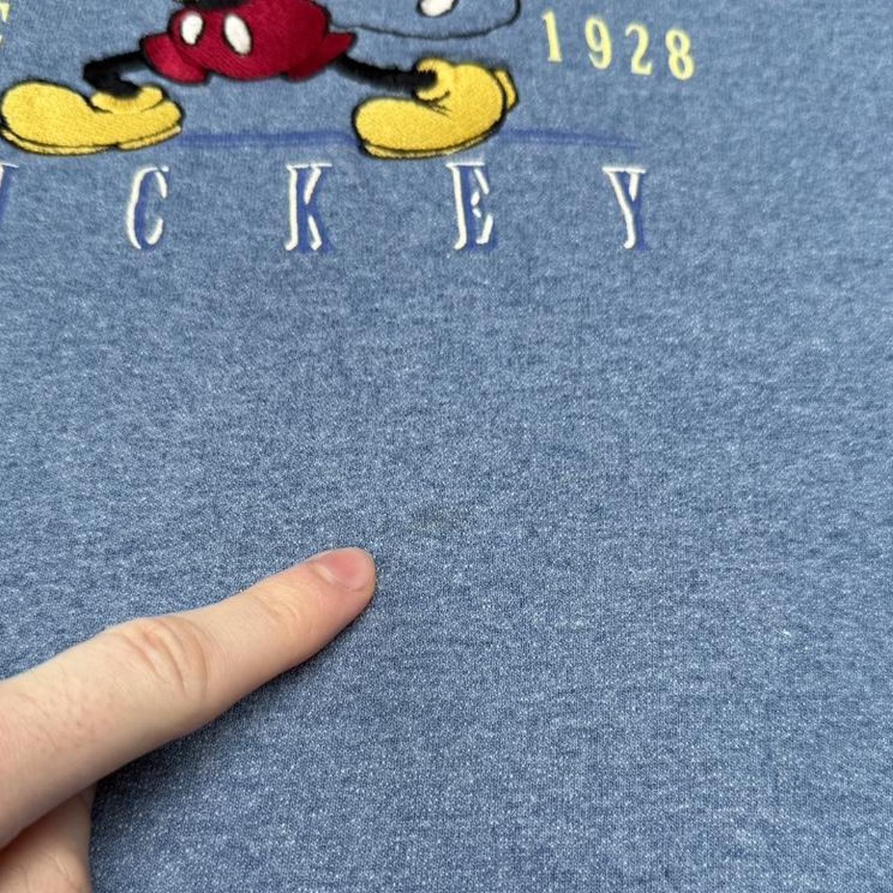 Vintage Mickey Mouse Embroidered 90s Sweatshirt (XXL)
