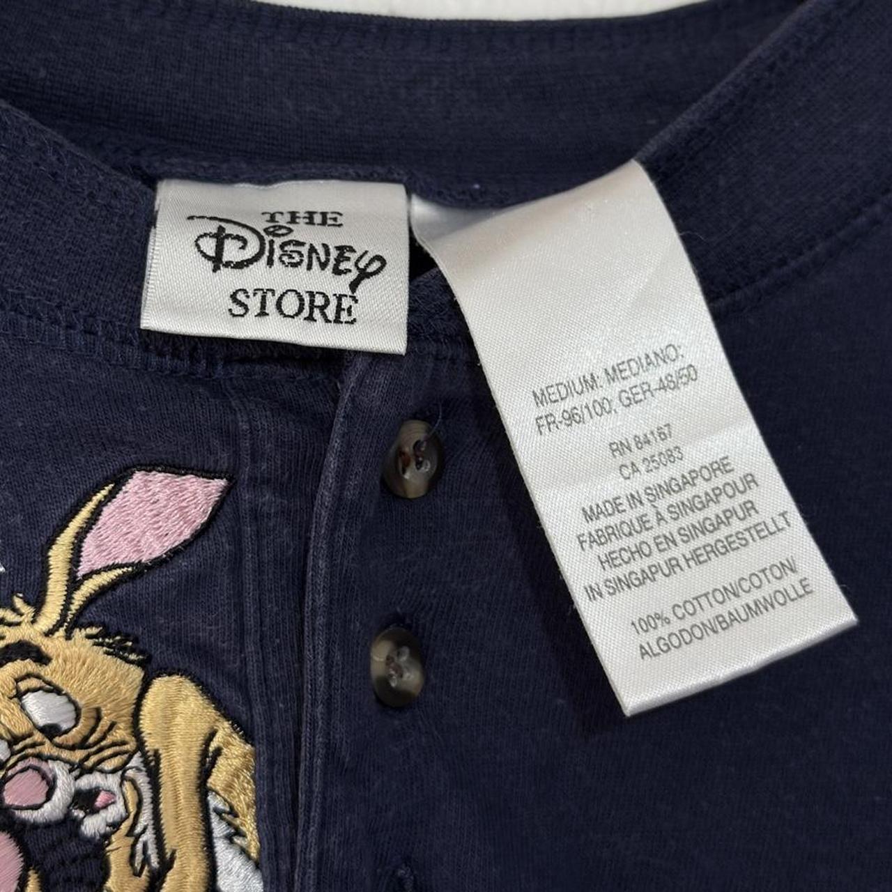 Vintage Pooh and Friends Embroidered 90s Henley Shirt (M)