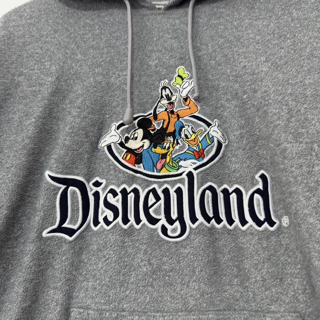 Disneyland Mickey & Friends Embroidered Fleece 00s Hoodie (S)