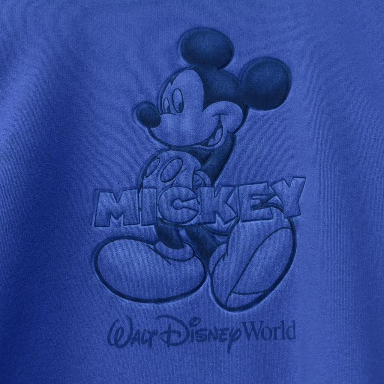 Vintage Mickey Mouse Disney World Distressed 00s Sweatshirt (L/XL)