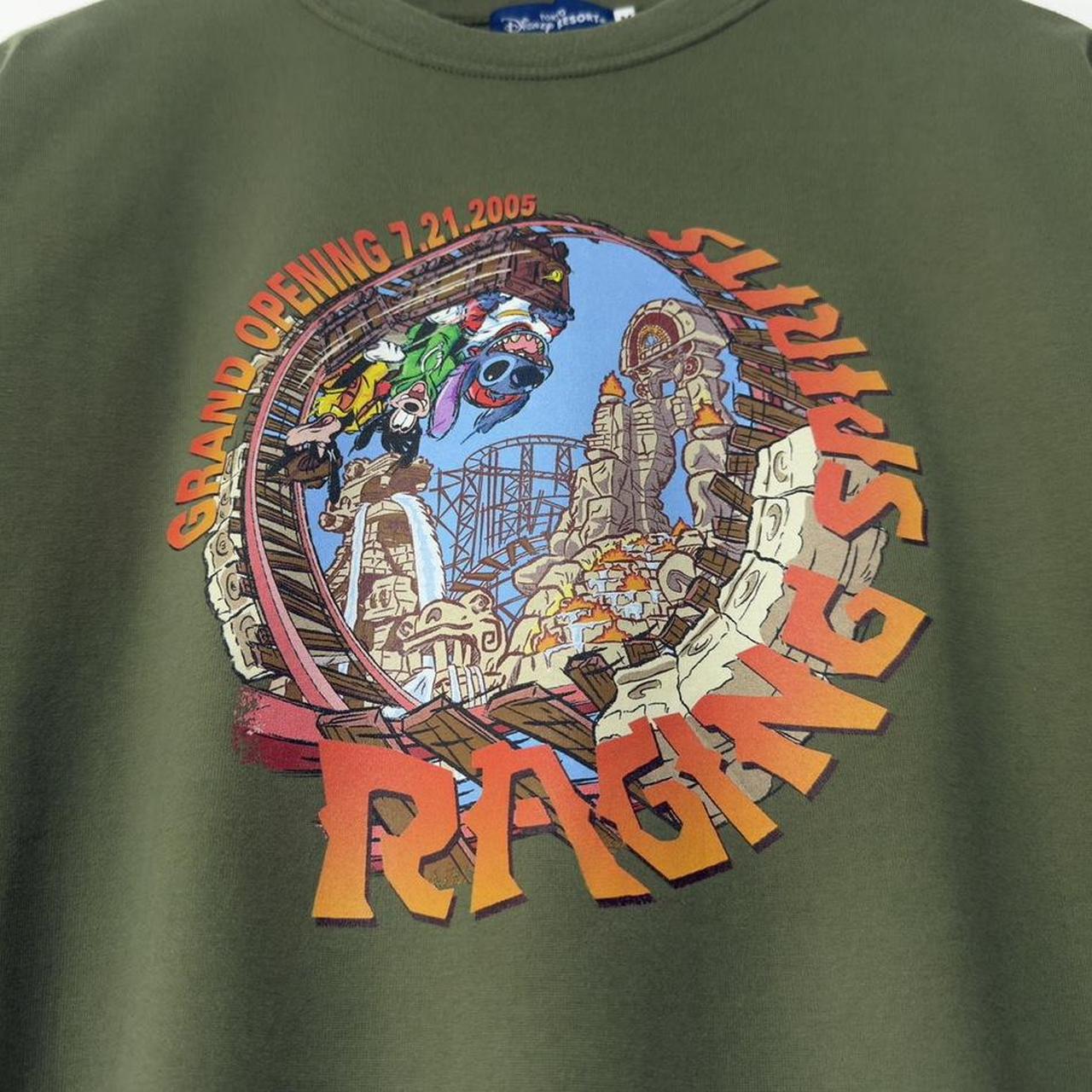 Vintage Raging Spirits Grand Opening Tokyo Disney 2005 T Shirt (M)