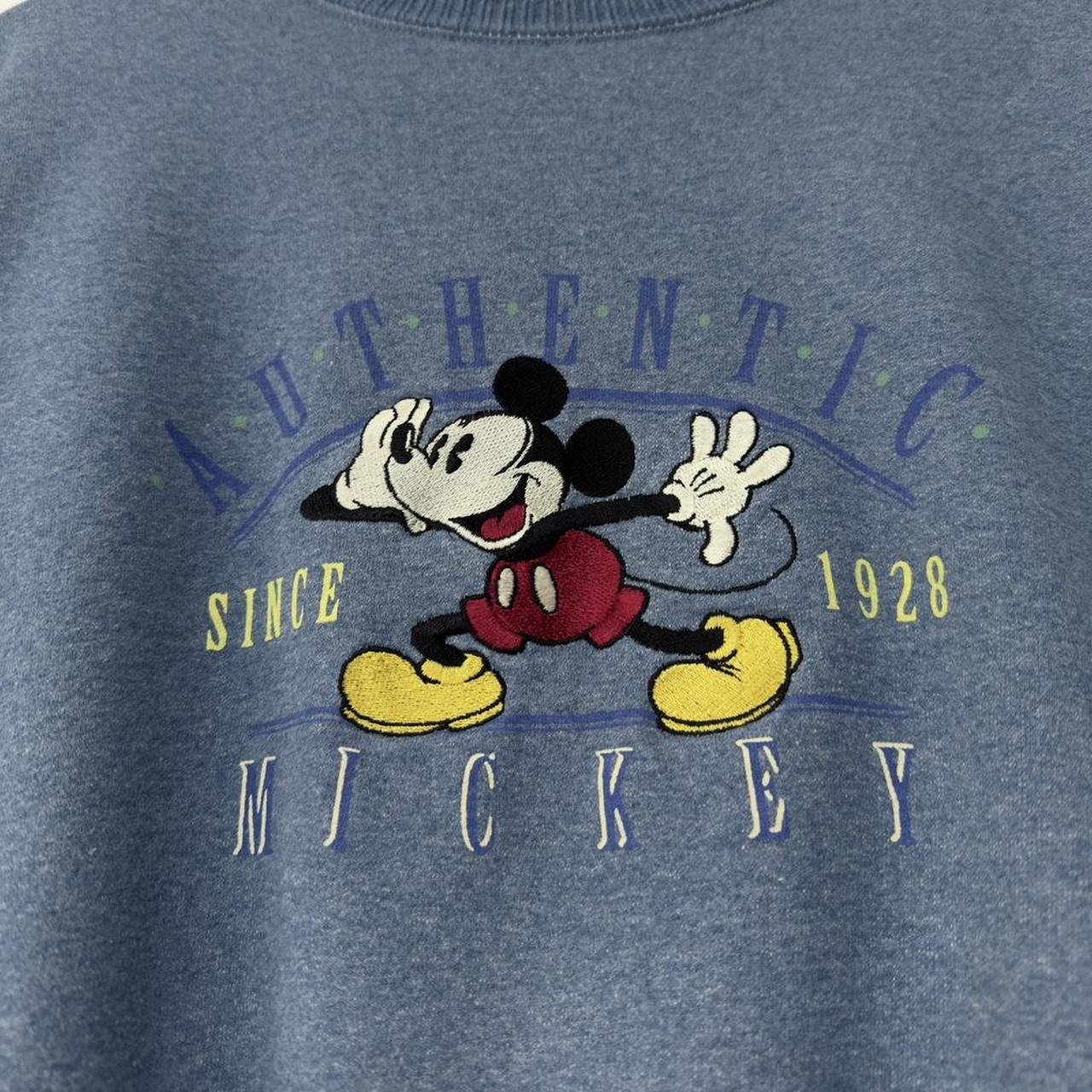 Vintage Mickey Mouse Embroidered 90s Sweatshirt (XXL)