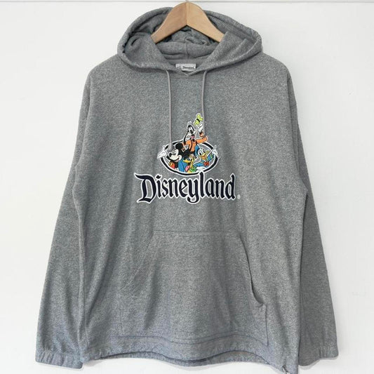 Disneyland Mickey & Friends Embroidered Fleece 00s Hoodie (S)