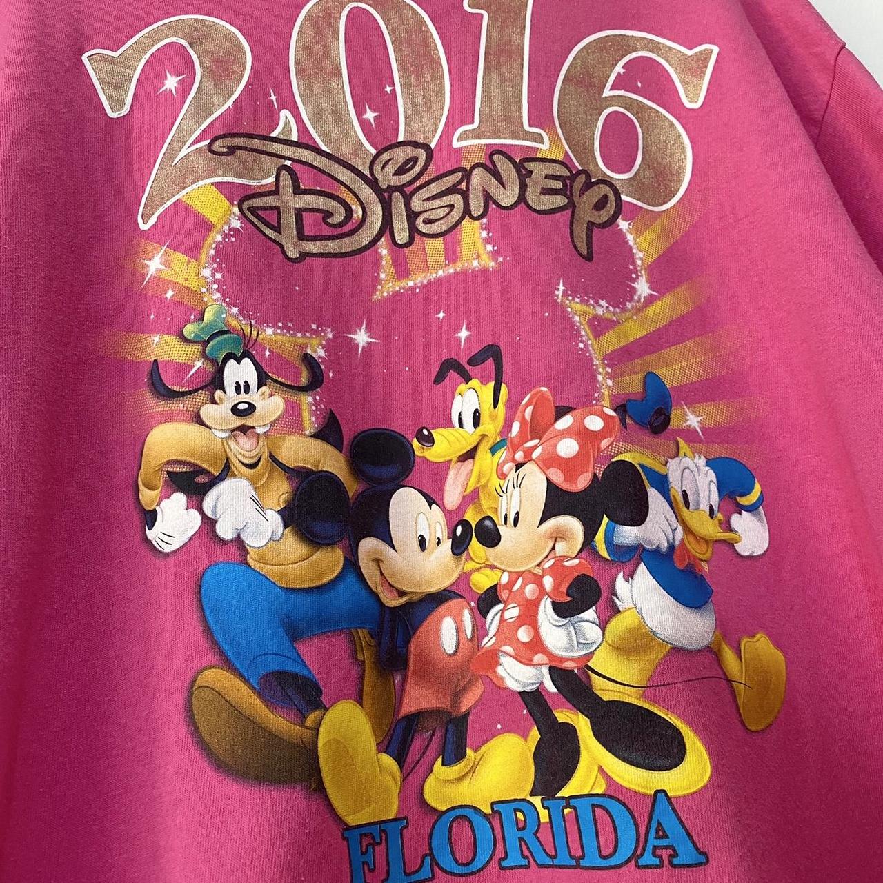 Disney Florida 2016 Pink T Shirt (XL)