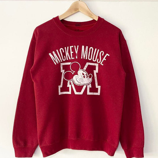 Mickey Mouse Red Sweatshirt (S)