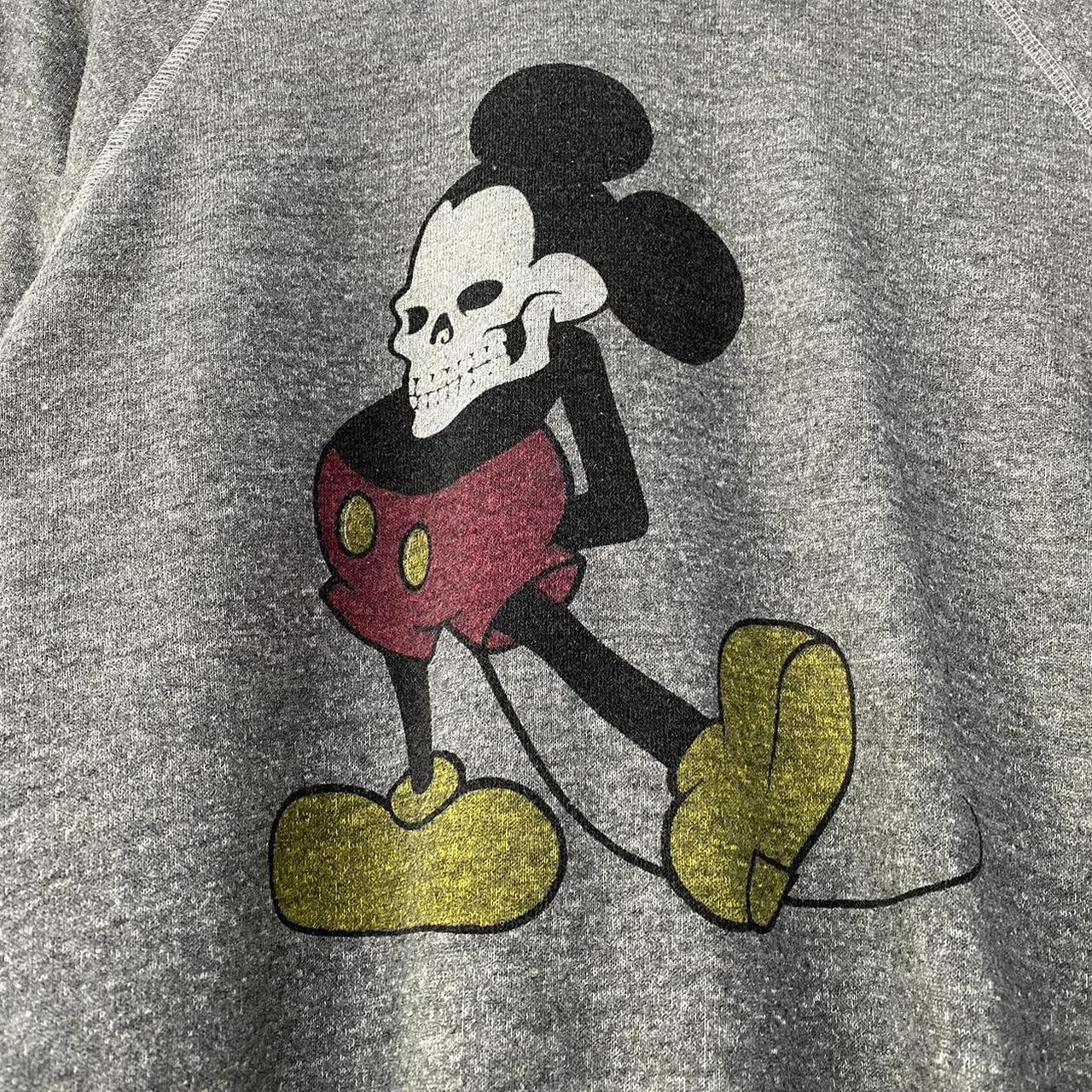 Vintage Mickey Mouse Skull Sweatshirt (M)