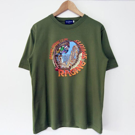 Vintage Raging Spirits Grand Opening Tokyo Disney 2005 T Shirt (M)