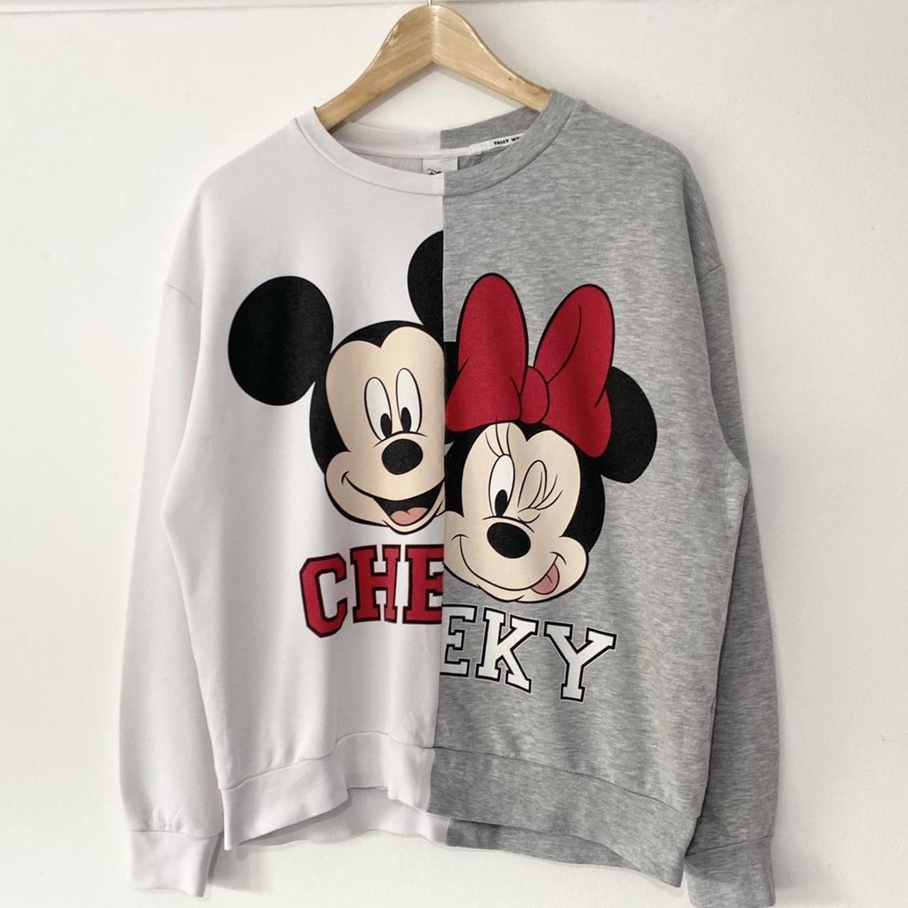 Disney Mickey and Minnie Mouse Cheeky Sweatshirt (S)