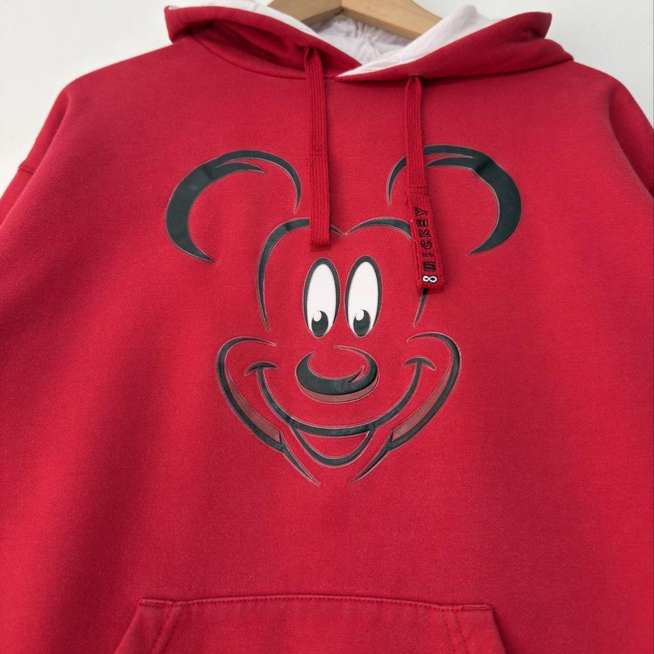 Vintage Mickey Mouse Face 00s Hoodie (S)