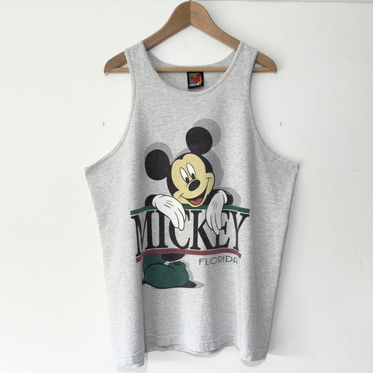 Vintage Mickey Florida 90s Vest Tank Top (XL)