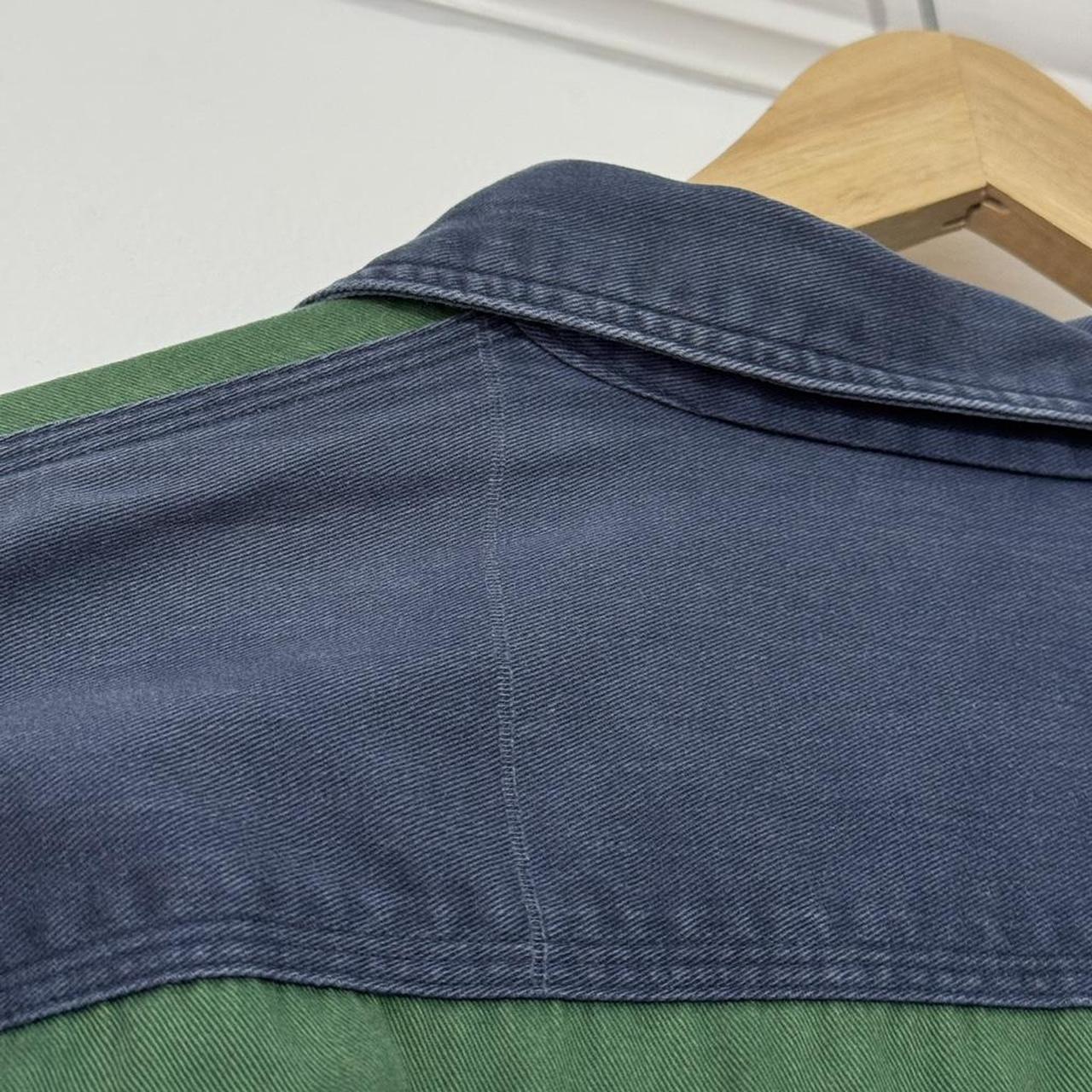 Vintage Mickey & Friends Hiking Embroidered Colour Block 90s Shirt (S)