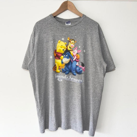 Pooh & Friends Friends Forever 00s T Shirt (XL)