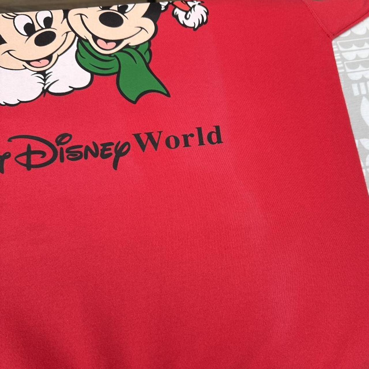 Vintage Mickey & Minnie Christmas Disney World 90s Sweatshirt (L)
