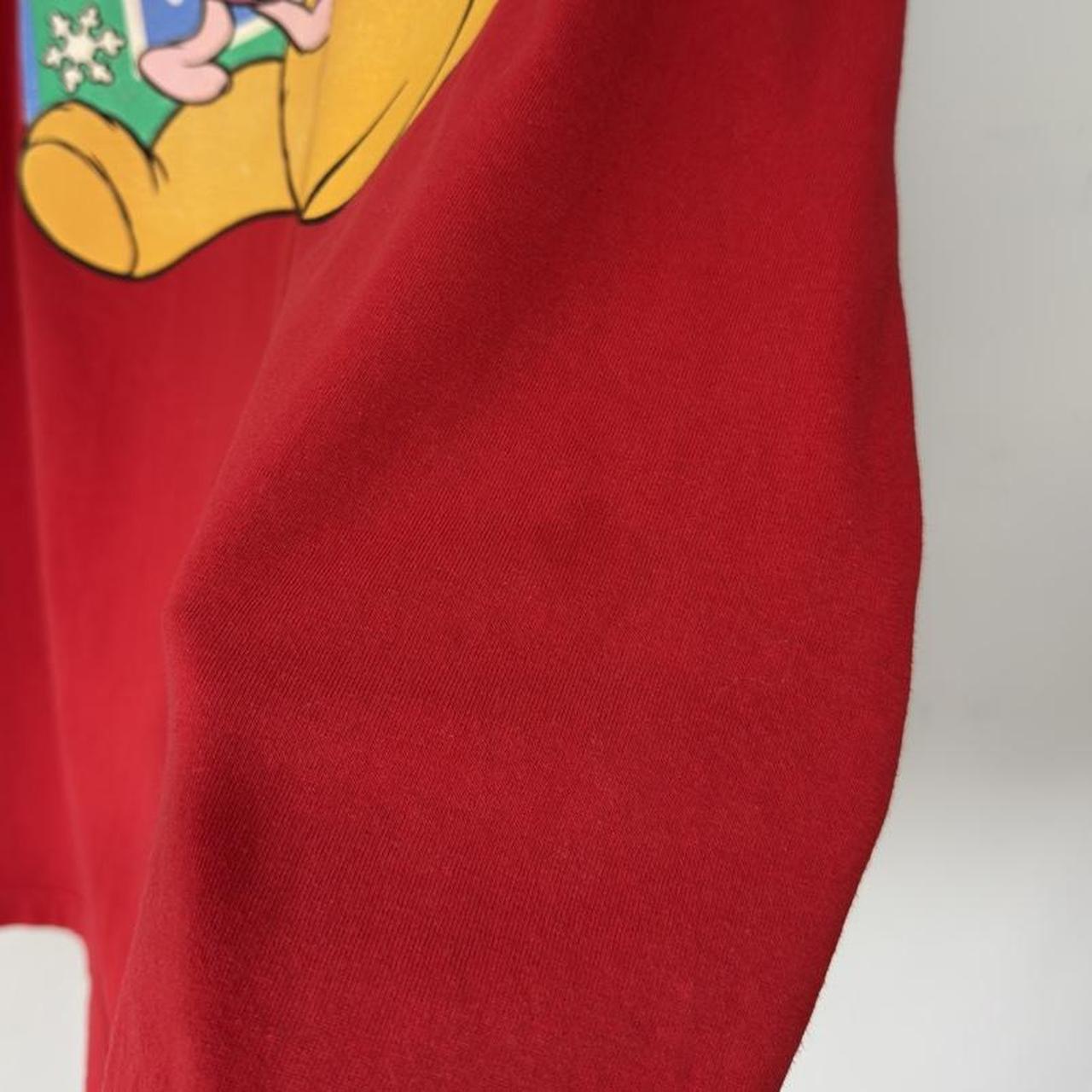 Vintage Pooh & Piglet Chilly Day Warm Hearts 90s T Shirt (Long XXL)