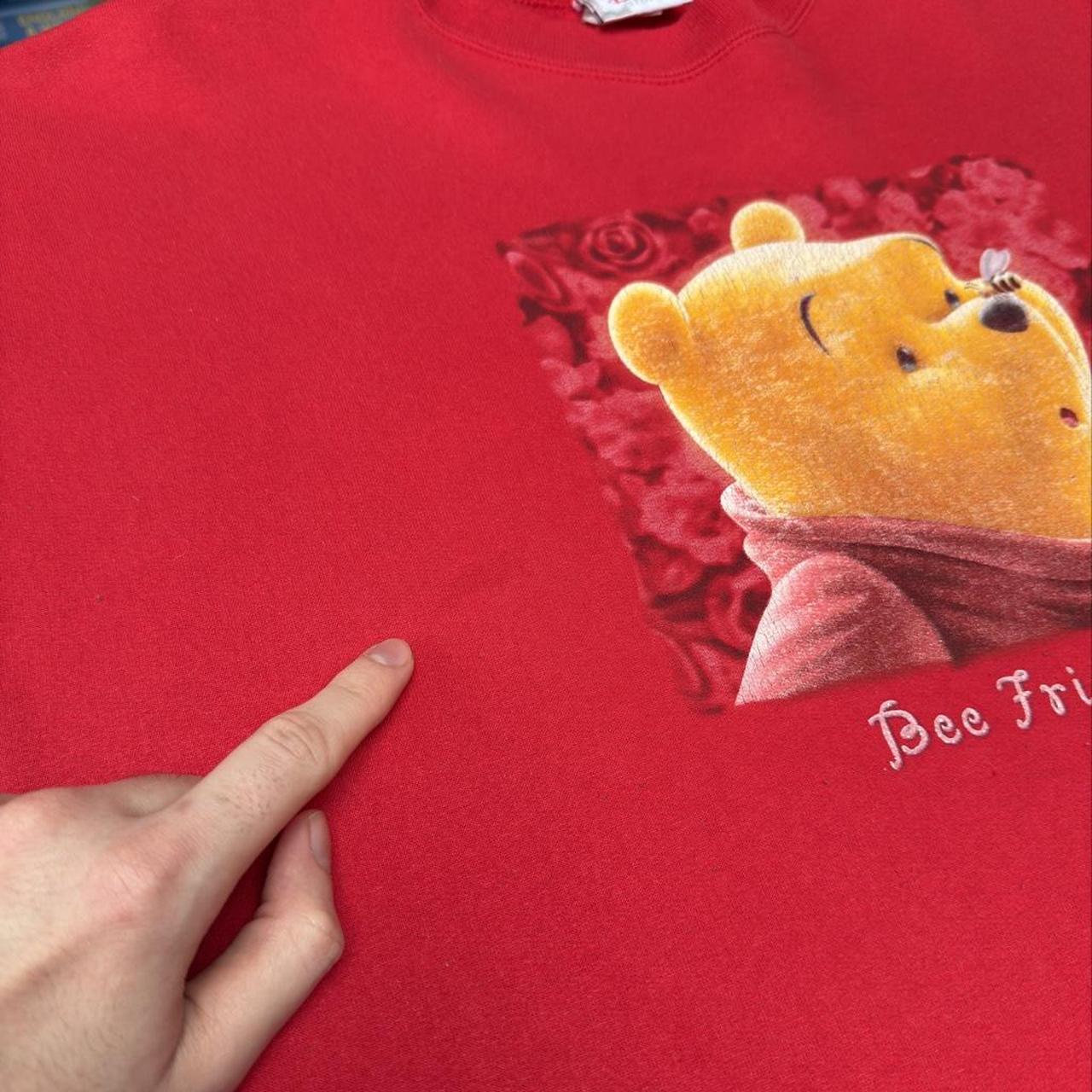 Vintage Pooh Bee Friendly 00s Sweatshirt (L/XL)