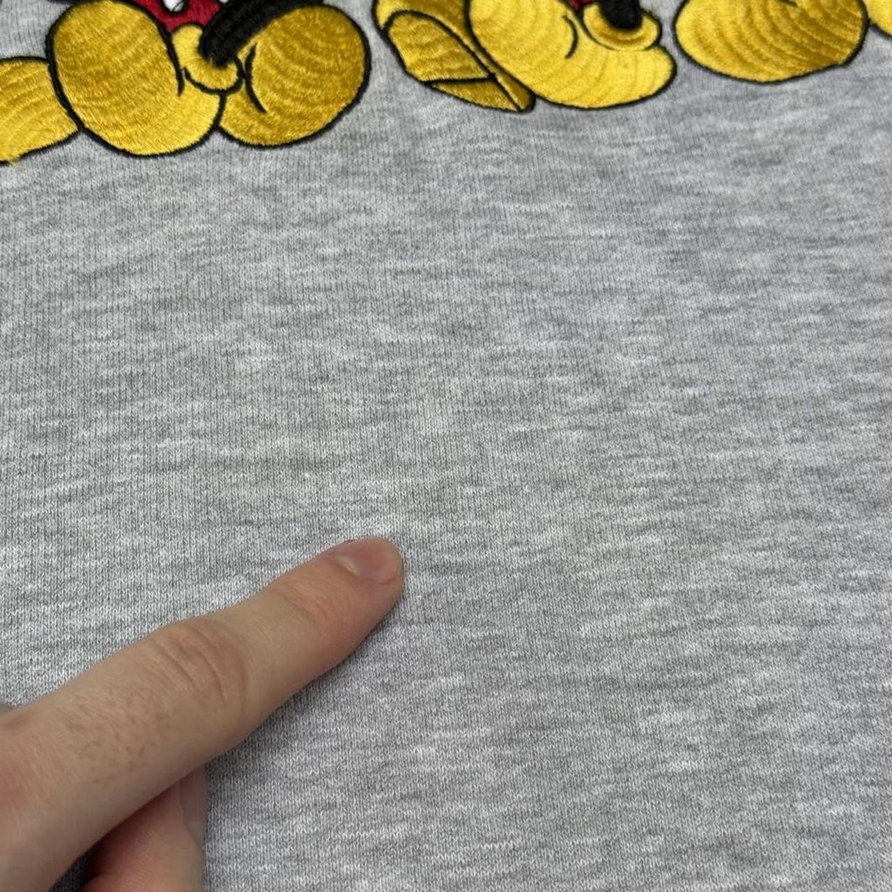 Vintage Mickey Mouse Embroidered Sweatshirt (XXL)