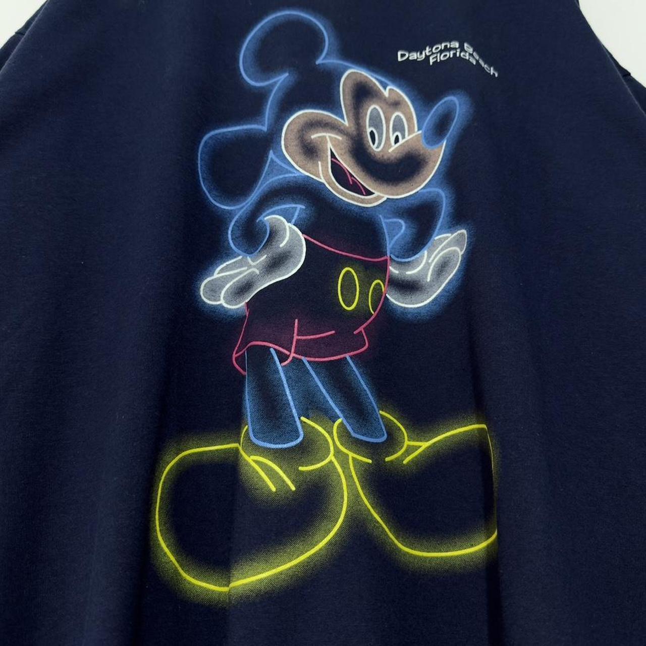 Vintage Daytona Beach Florida Mickey Mouse 90s T Shirt (XL)