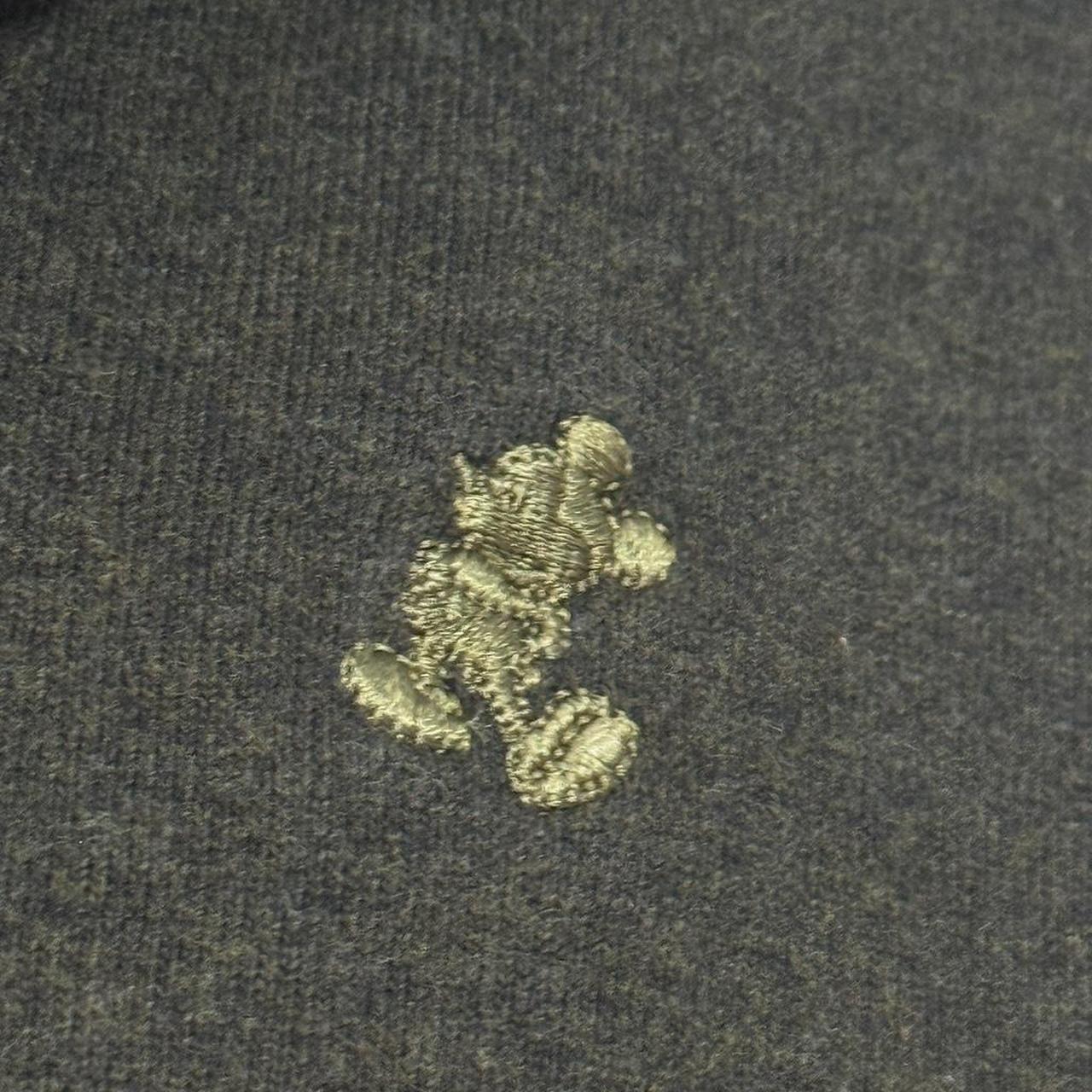 Vintage Mickey Khaki 00s Quarter Zip (S)