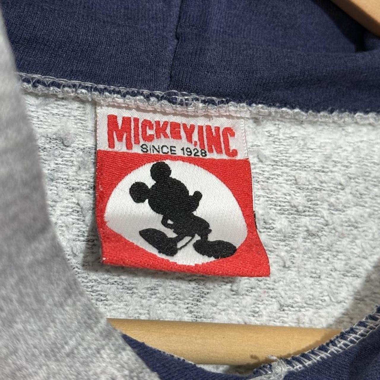 Vintage Mickey Spell Out 90s Hoodie (L)