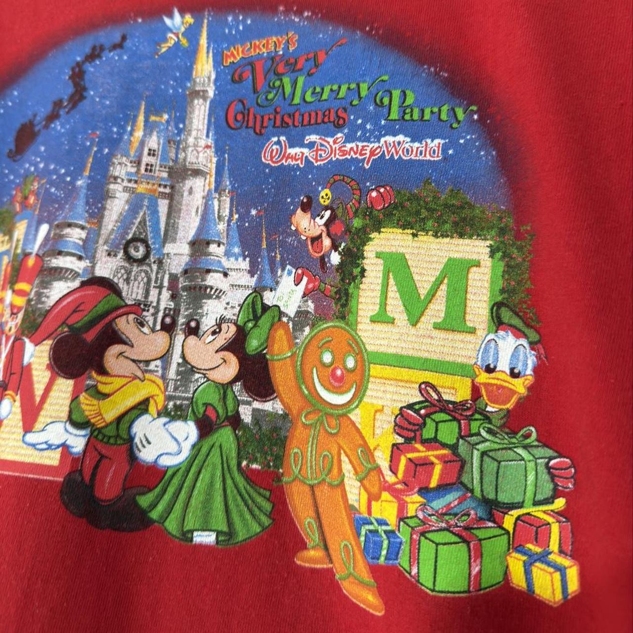 Mickey's Very Merry Christmas Party 2007 T Shirt (L)