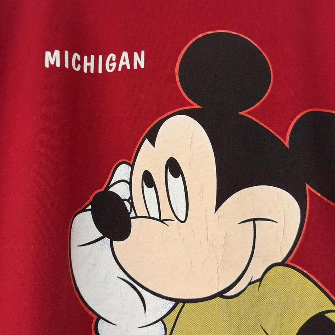 Vintage Mickey Michigan 90s T Shirt (XXL)