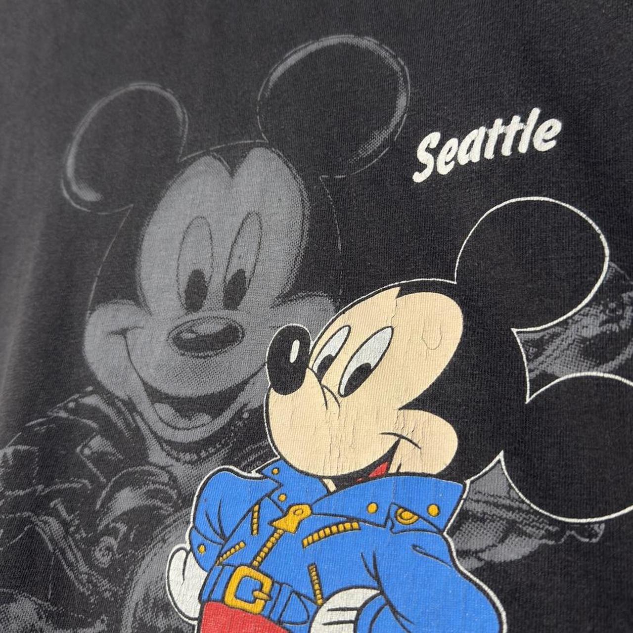 Vintage Biker Mickey Seattle 90s T Shirt (L)