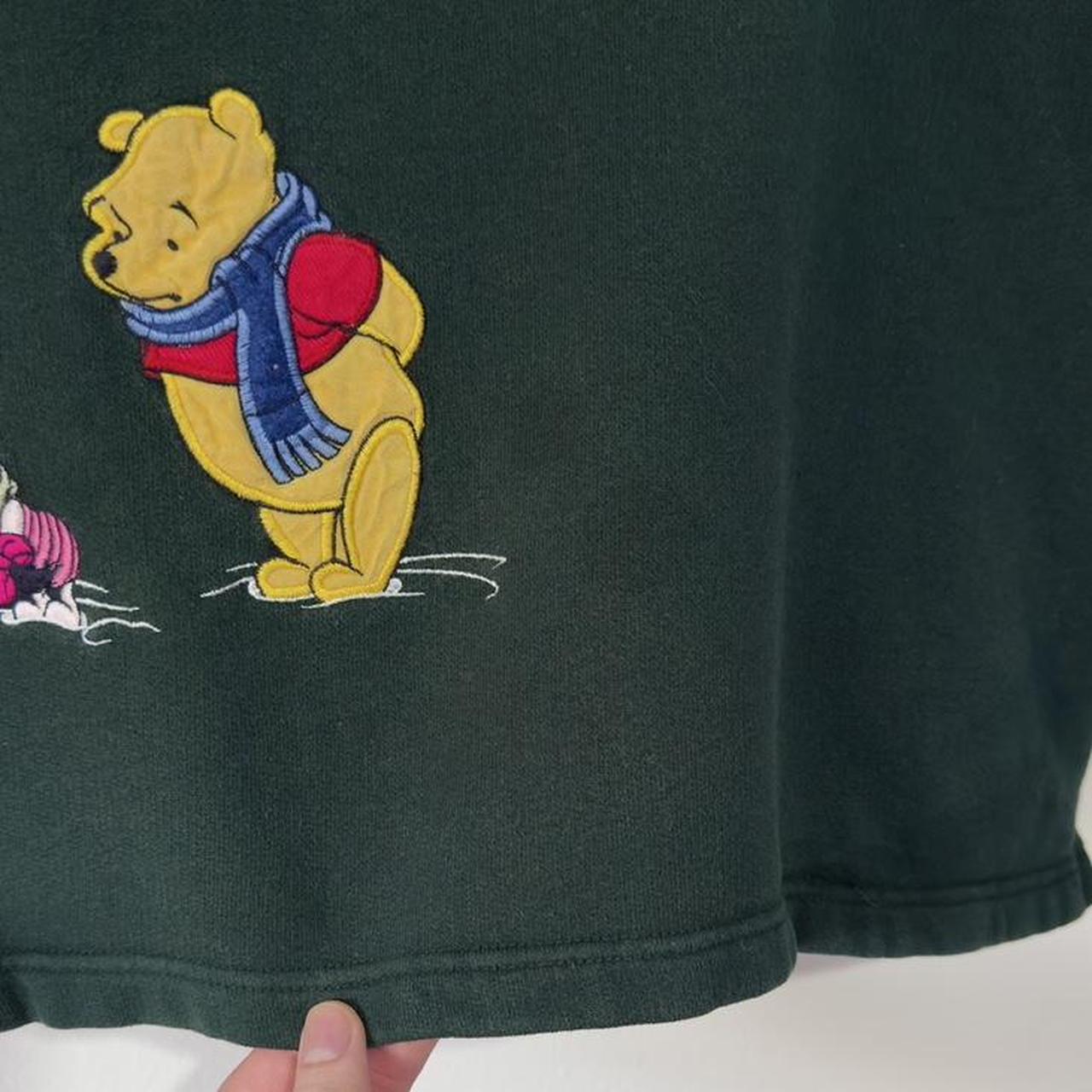 Vintage Pooh & Friends Snowy Footsteps 00s Sweatshirt (L)