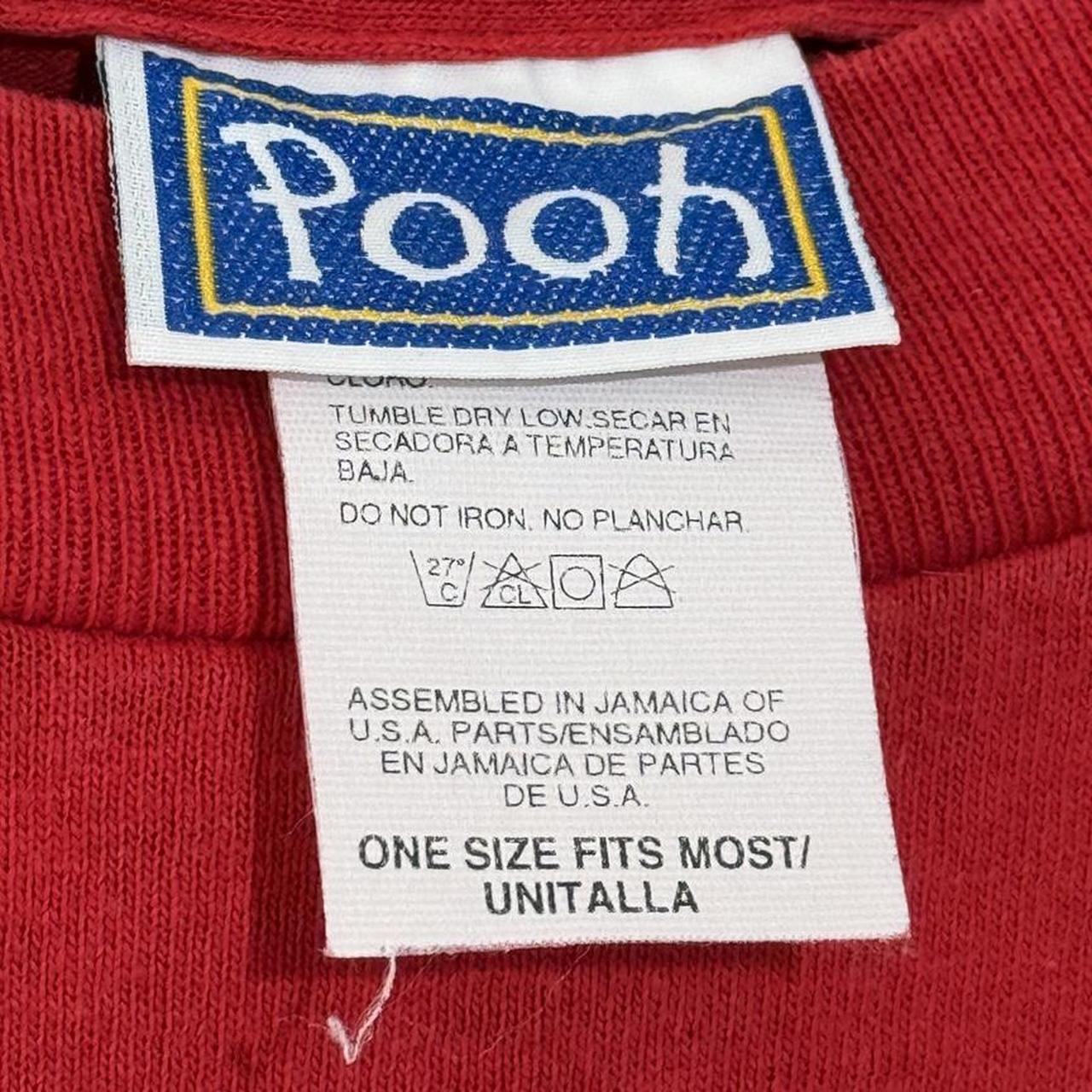 Vintage Pooh & Piglet Chilly Day Warm Hearts 90s T Shirt (Long XXL)