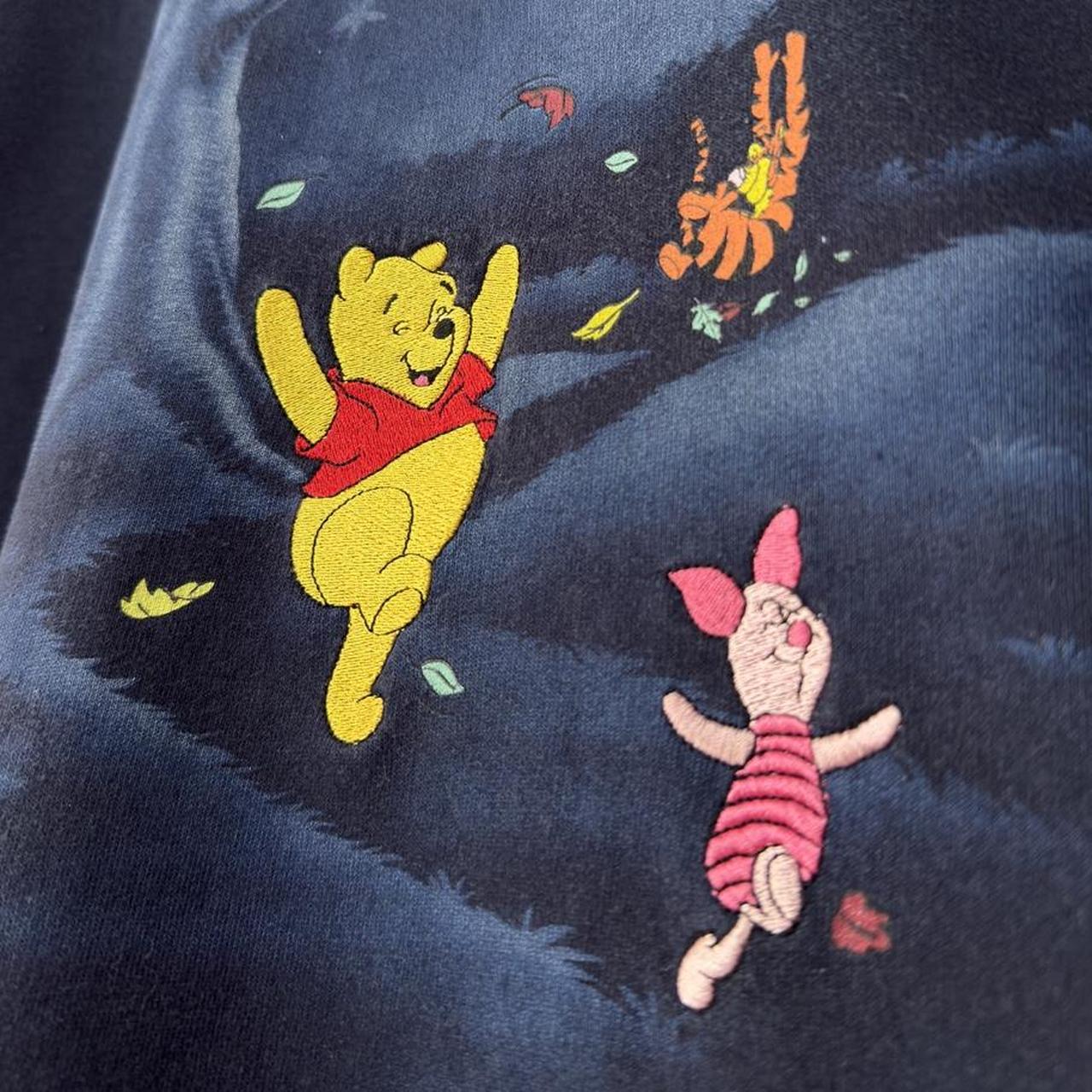 Vintage Pooh, Tigger and Piglet Autumnal Sweatshirt (XXL)