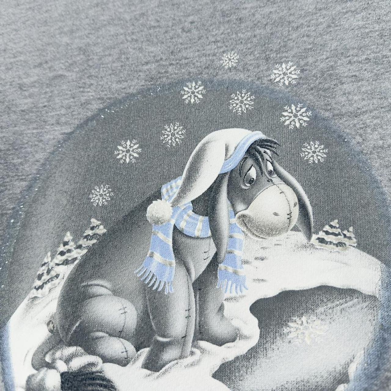 Vintage Eeyore Winter Snow 00s Sweatshirt (S)