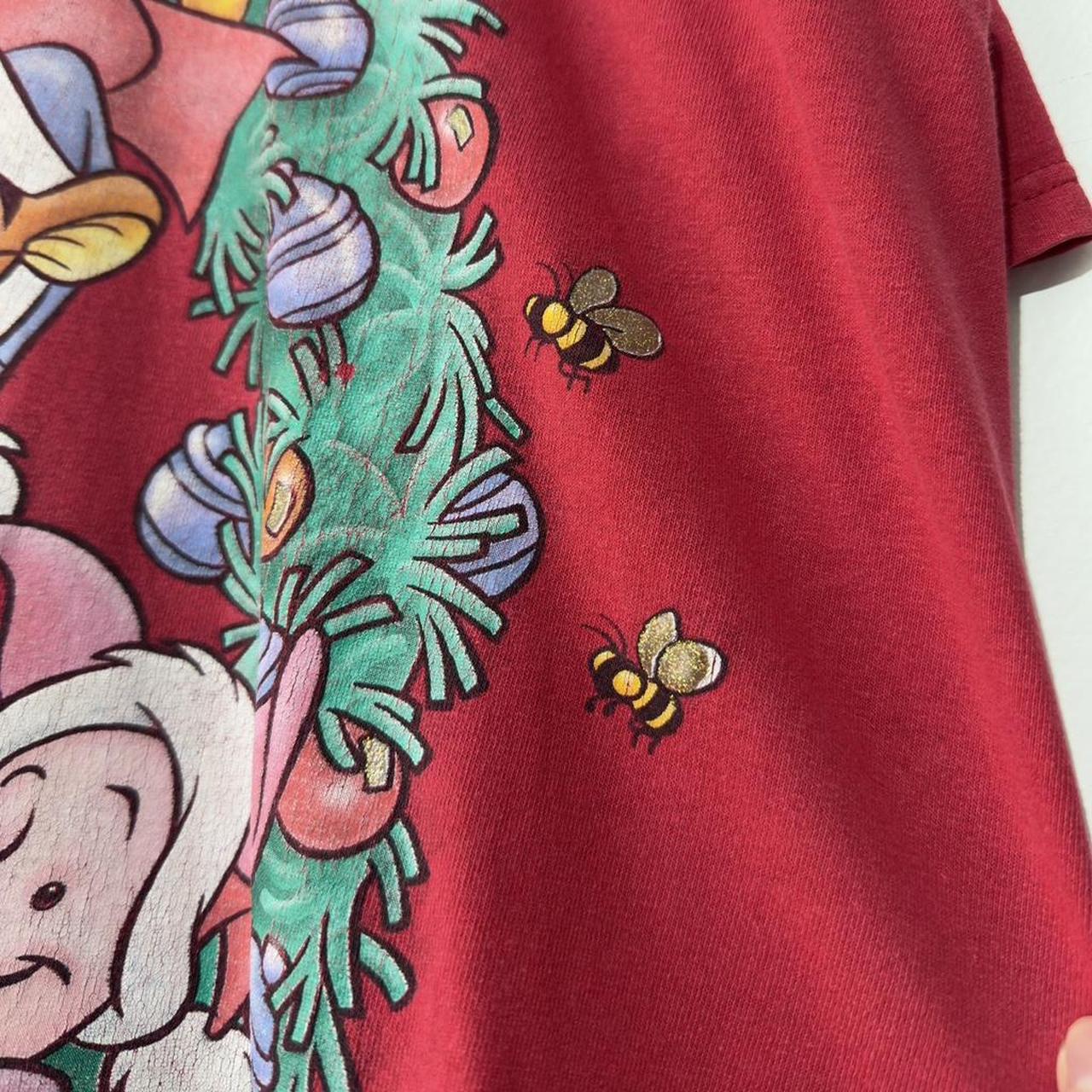 Vintage Pooh & Friends 'Tis The Season to Bee Jolly 00s T Shirt (Long XXL)