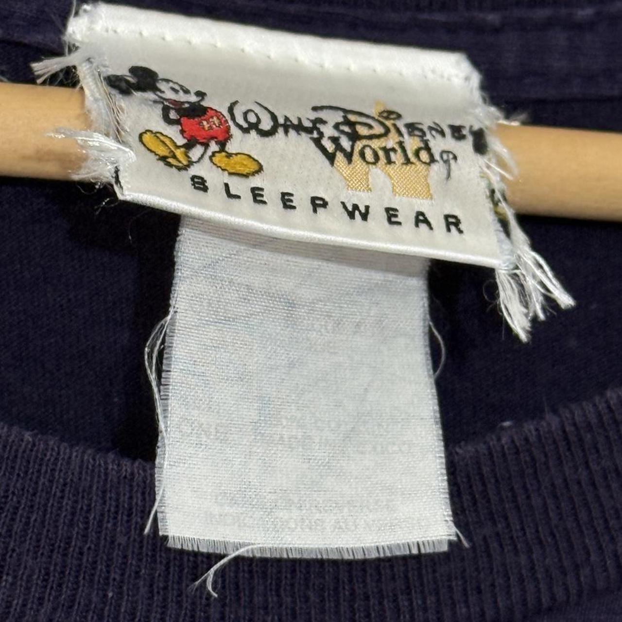 Vintage Walt Disney World Christmas Sleepwear 00s T Shirt (Long XXL)