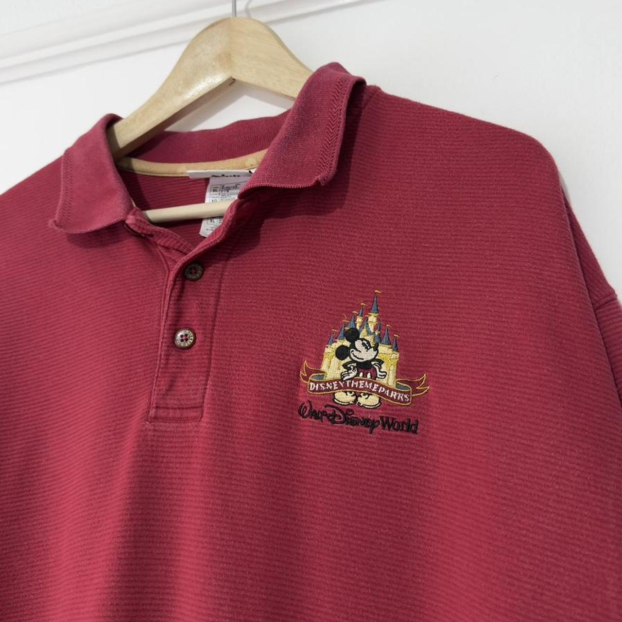 Vintage Walt Disney World Disney Theme Parks 00s Polo Shirt (XL)