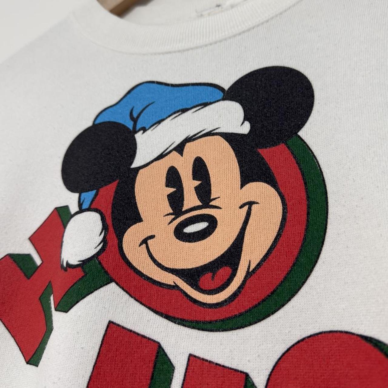 Vintage Mickey & Minnie Ho Ho Ho Christmas 90s Sweatshirt (S)
