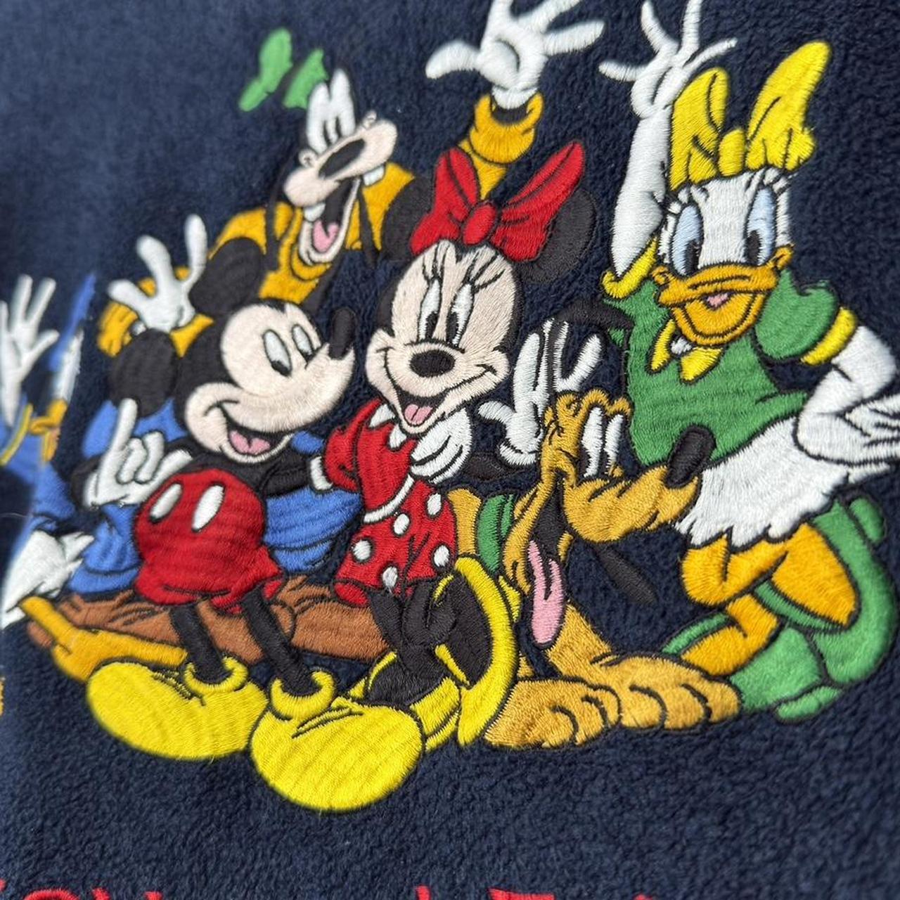 Vintage Mickey & Friends 90s Fleece Sweatshirt (L)