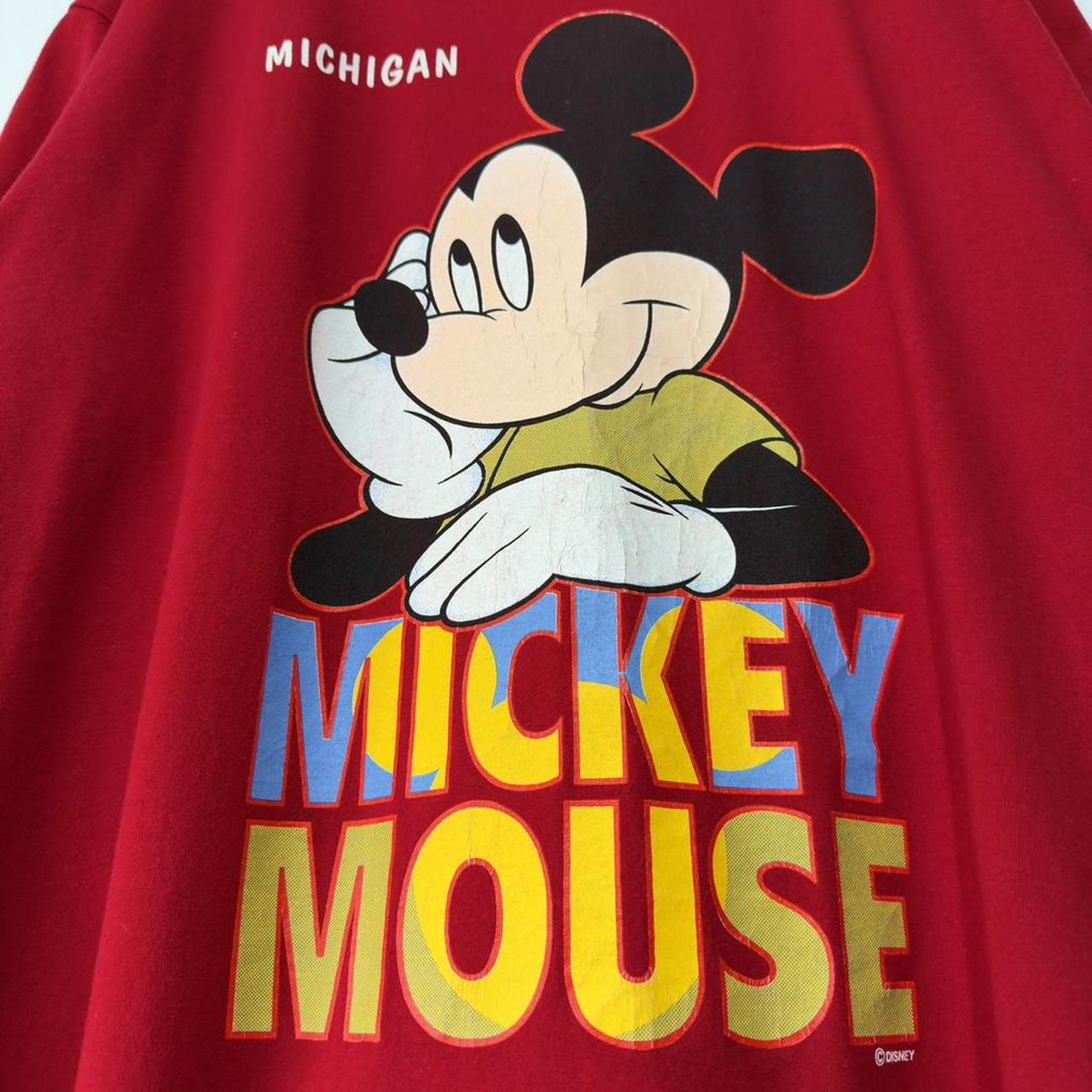 Vintage Mickey Michigan 90s T Shirt (XXL)