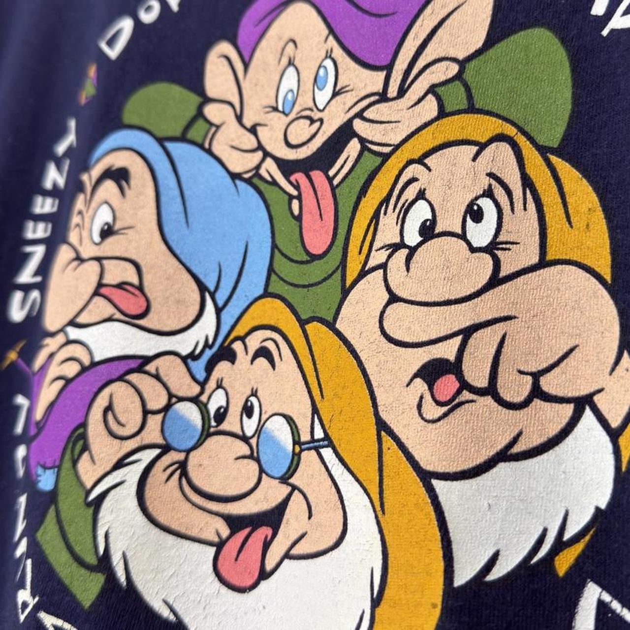 Vintage Seven Dwarfs Disney 90s T Shirt (XXL)
