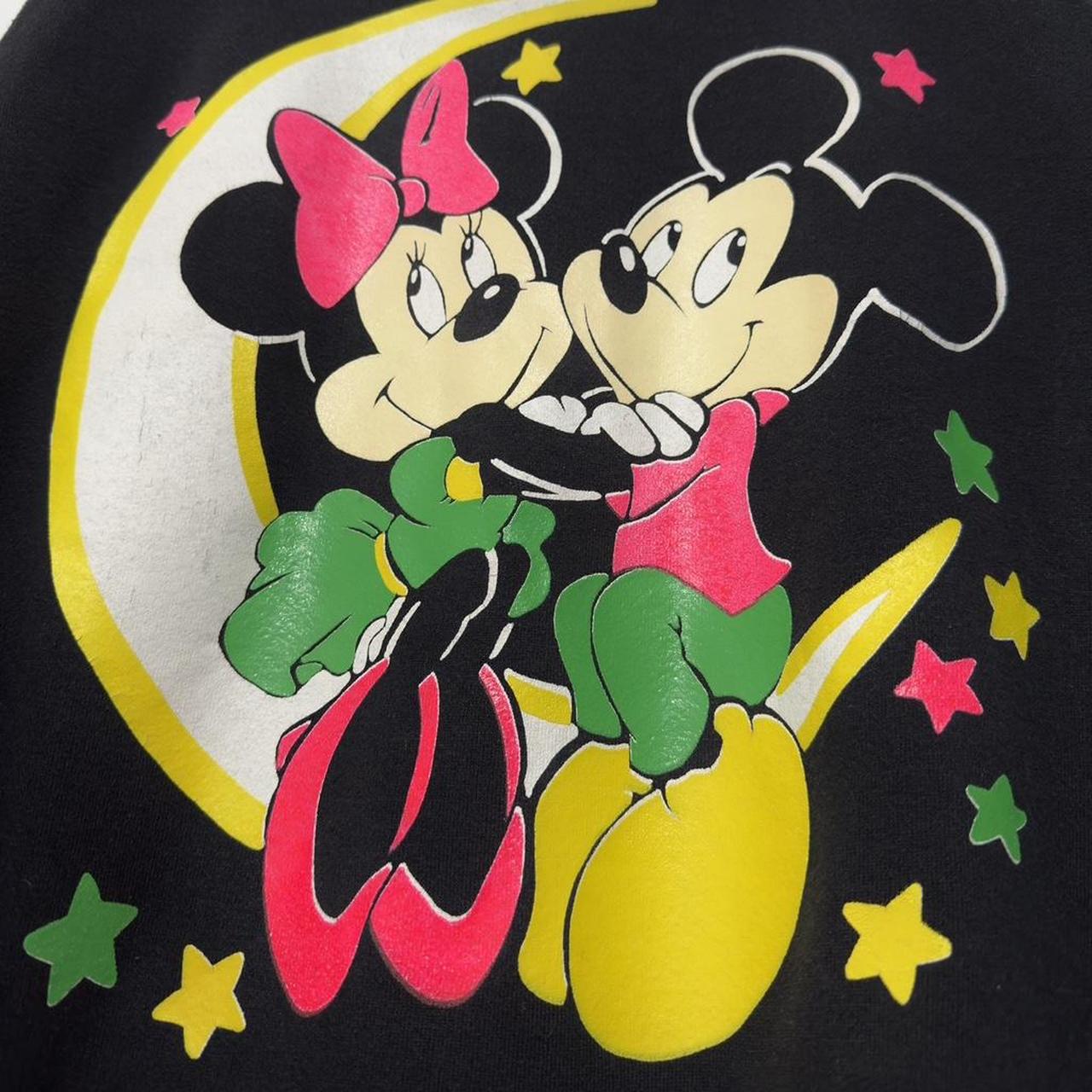 Vintage Minnie & Mickey Moon 90s Sweatshirt (L)