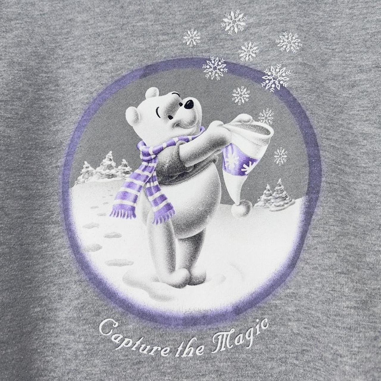 Vintage Winnie the Pooh Capture the Magic Snow 00s Sweatshirt (L)