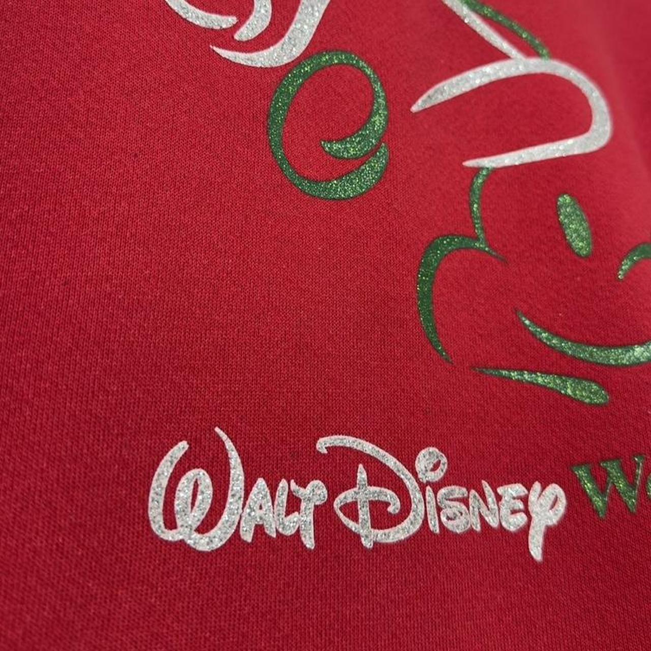 Vintage Walt Disney World Santa Mickey 00s Sweatshirt (XL)