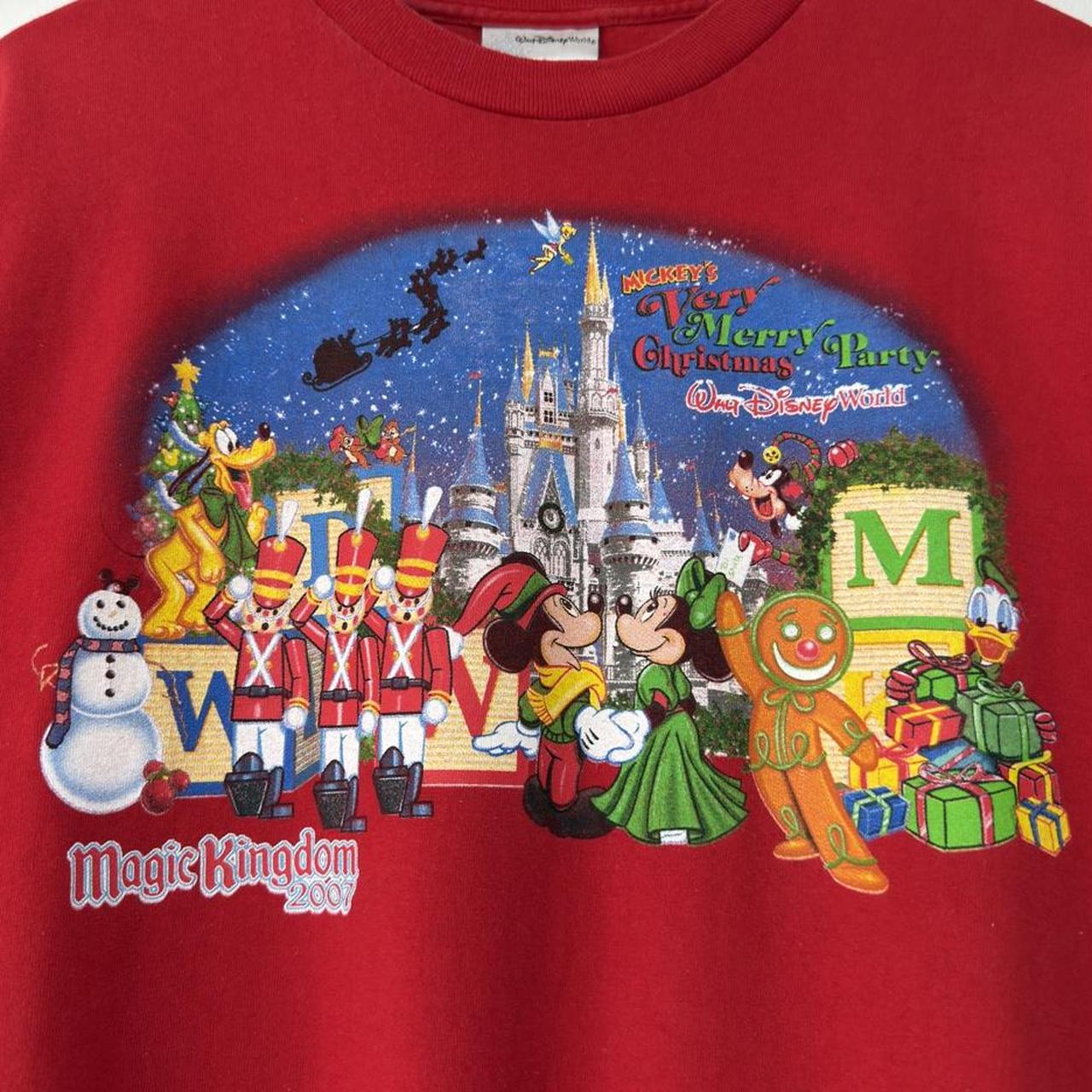 Mickey's Very Merry Christmas Party 2007 T Shirt (L)