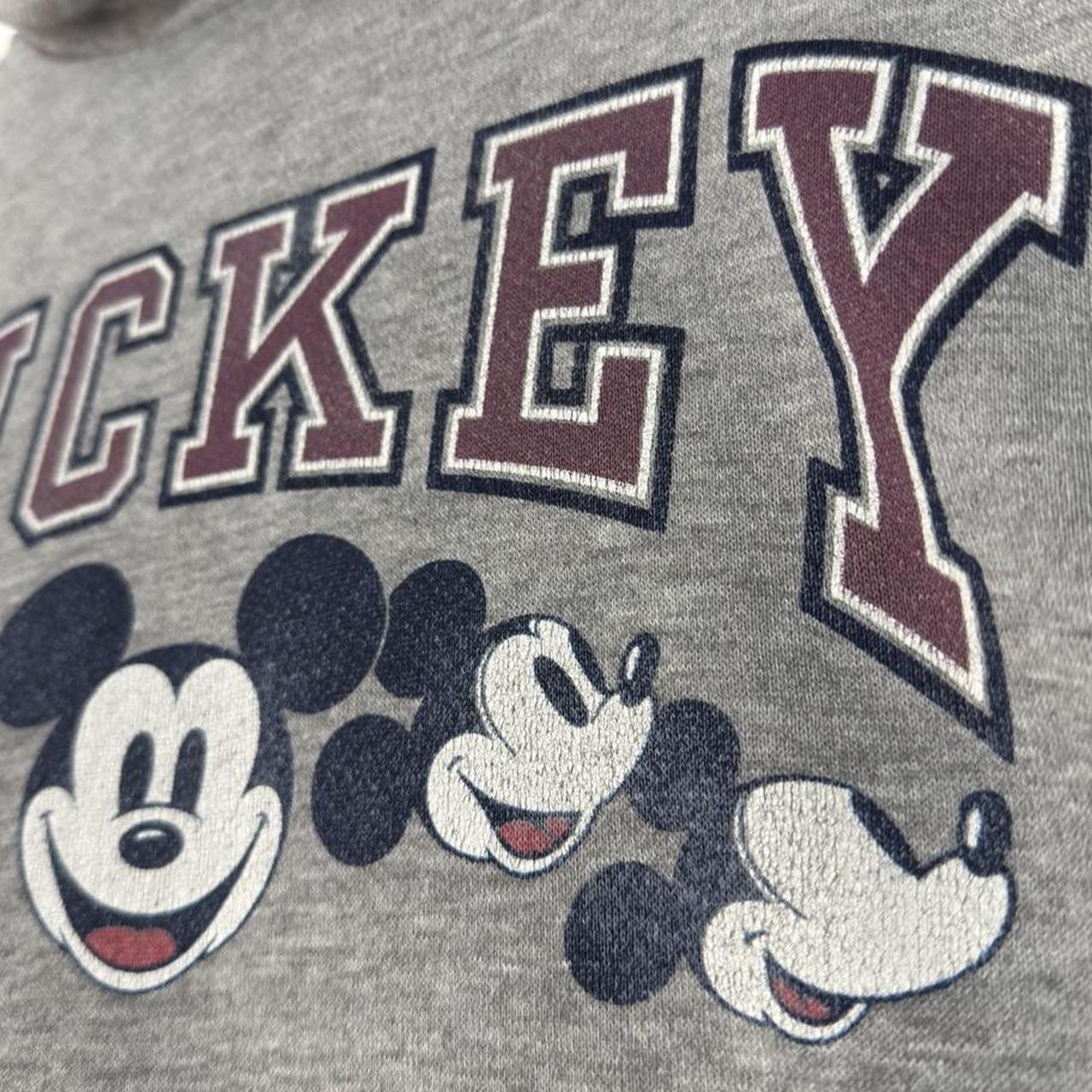 Vintage Mickey Spell Out 90s Hoodie (L)