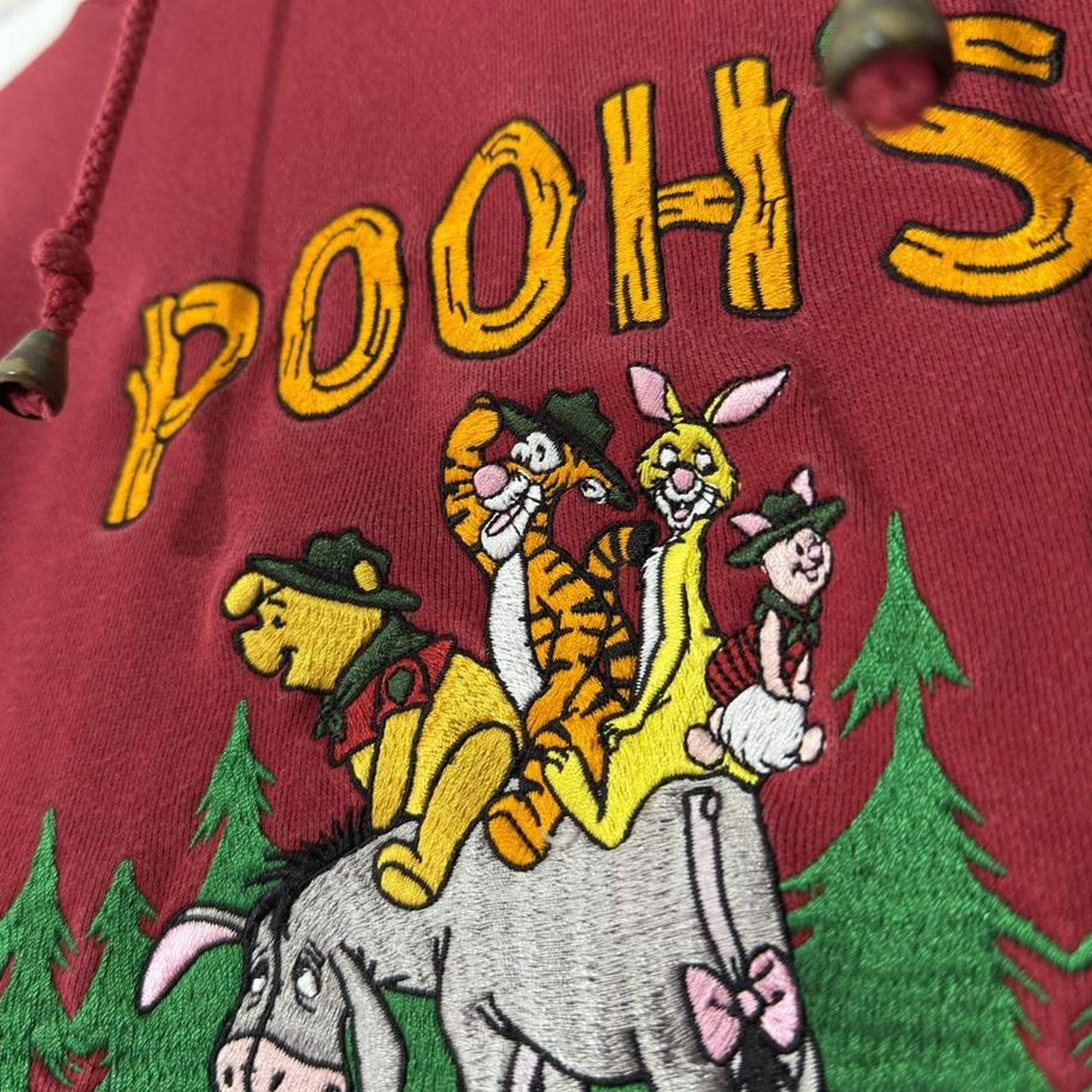 Vintage Pooh's 100 Acre State Park 90s Hoodie (Boxy XL)