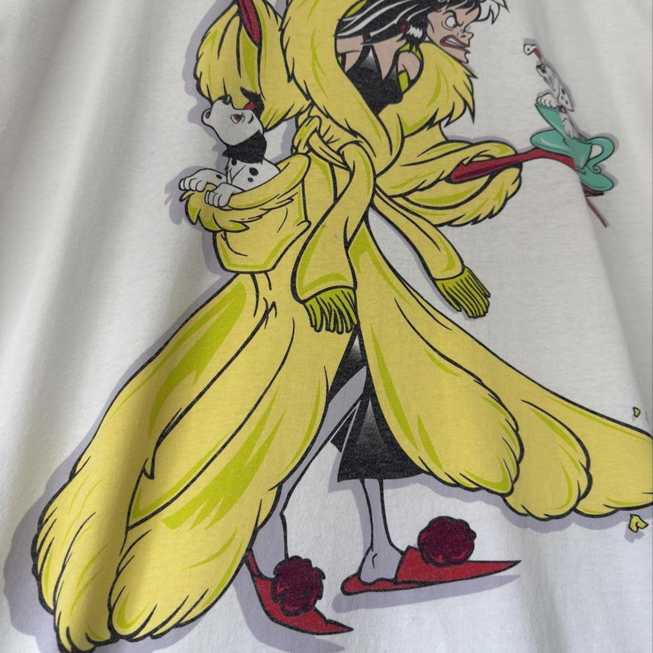 Vintage Cruella De Vil Disney Store 90s T Shirt (XXL/XXXL)