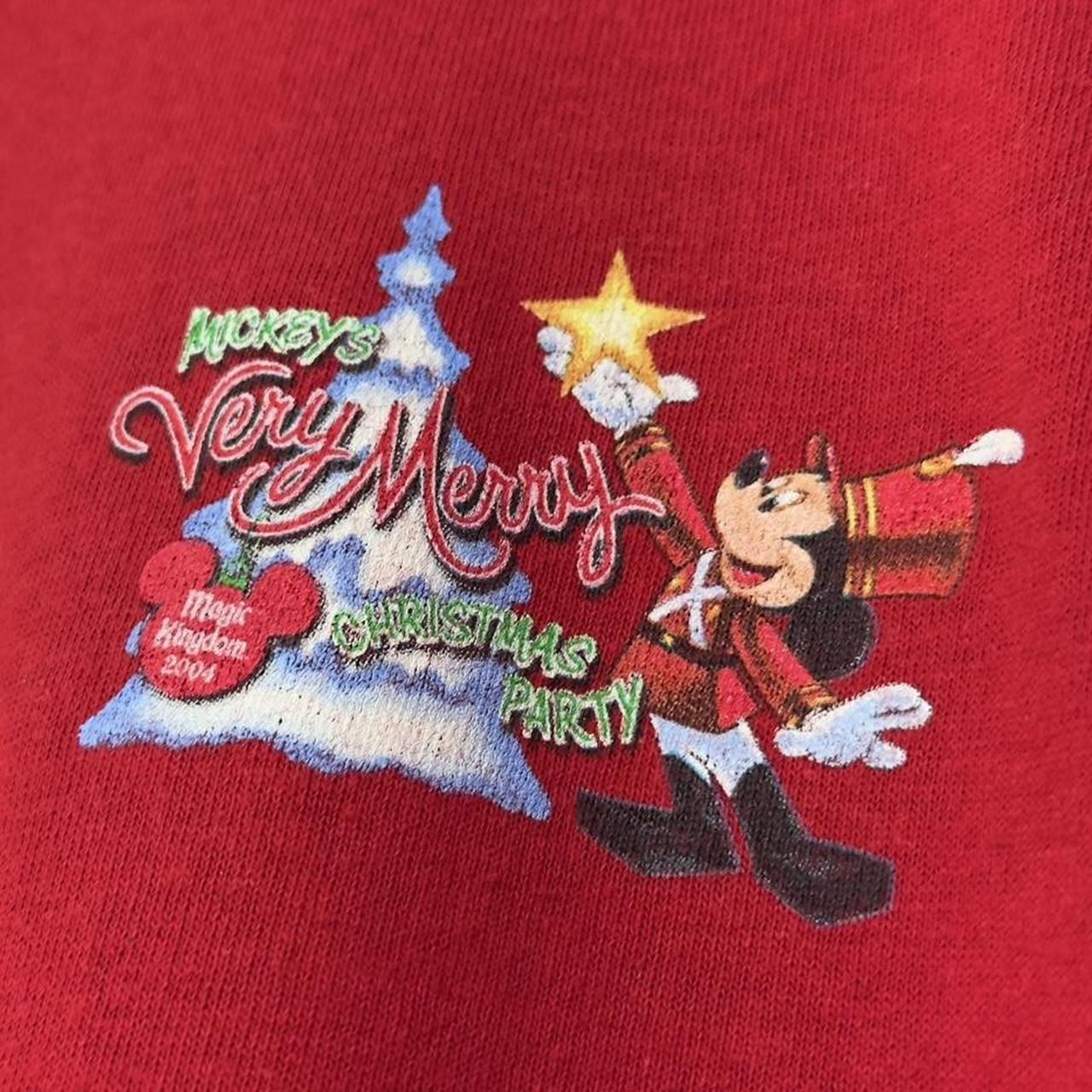 Vintage Mickey's Very Merry Christmas Party 2004 T Shirt (L)
