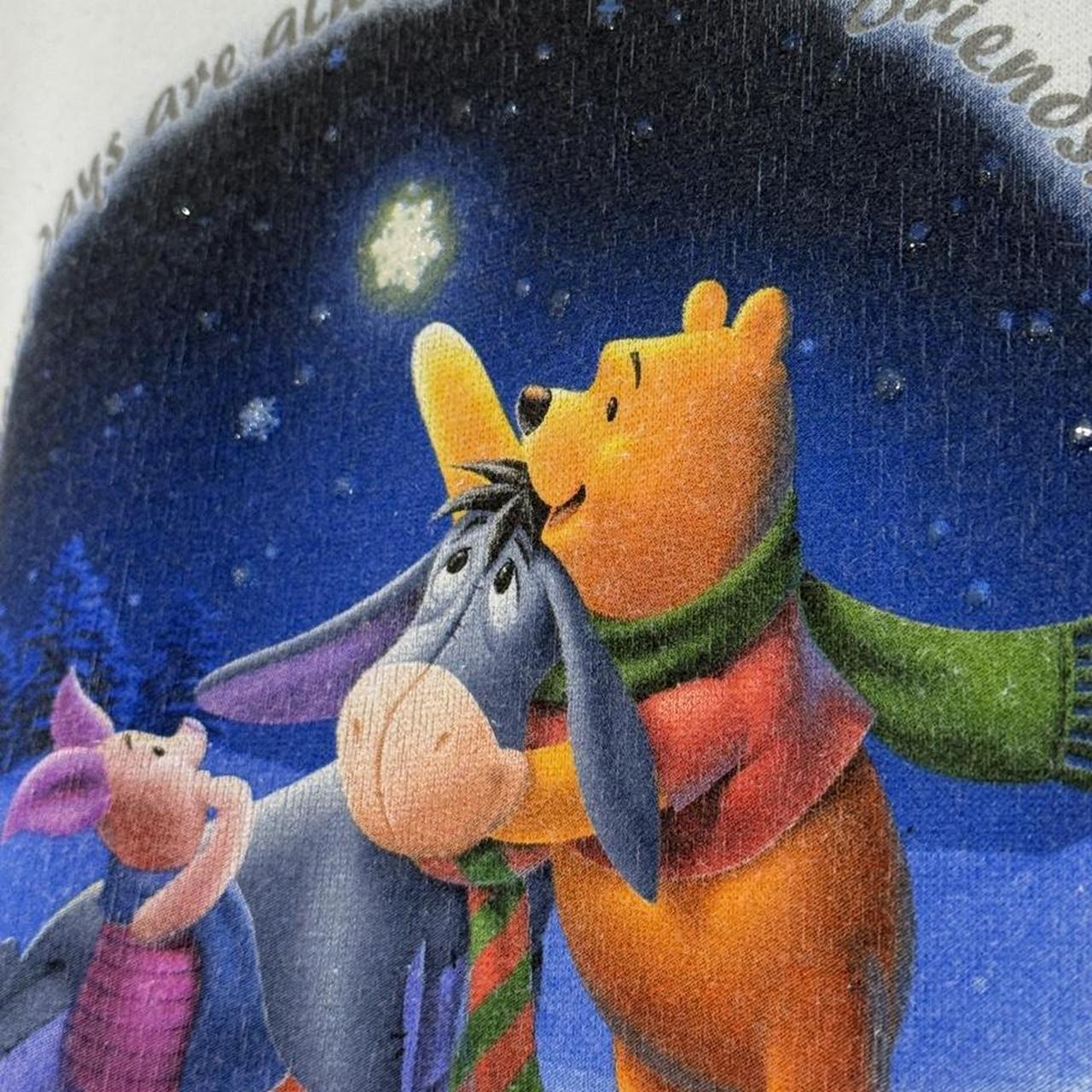 Vintage Pooh & Friends Snowy Days 00s Sweatshirt (L)