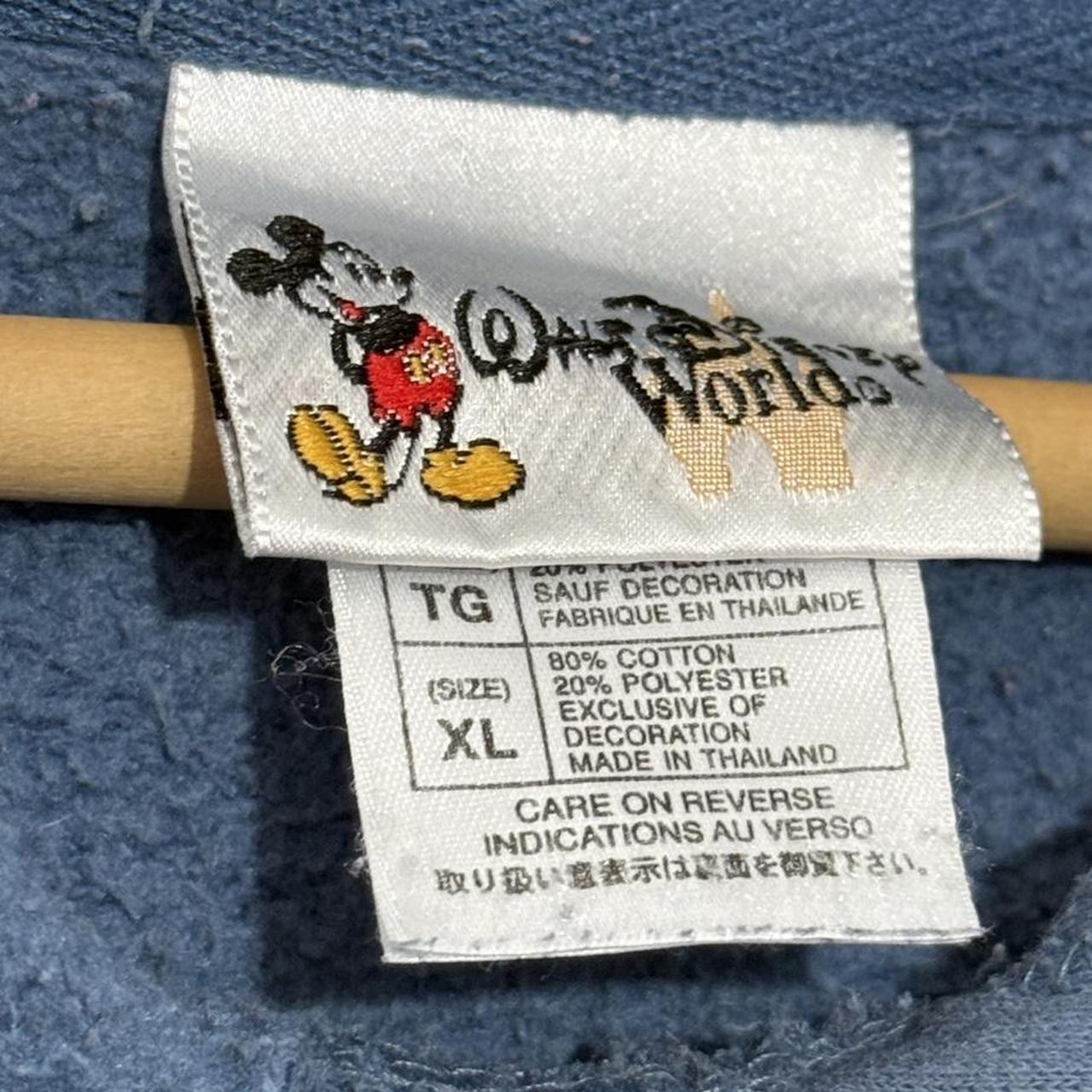 Vintage Grumpy Disney World 00s Hoodie (XXL)