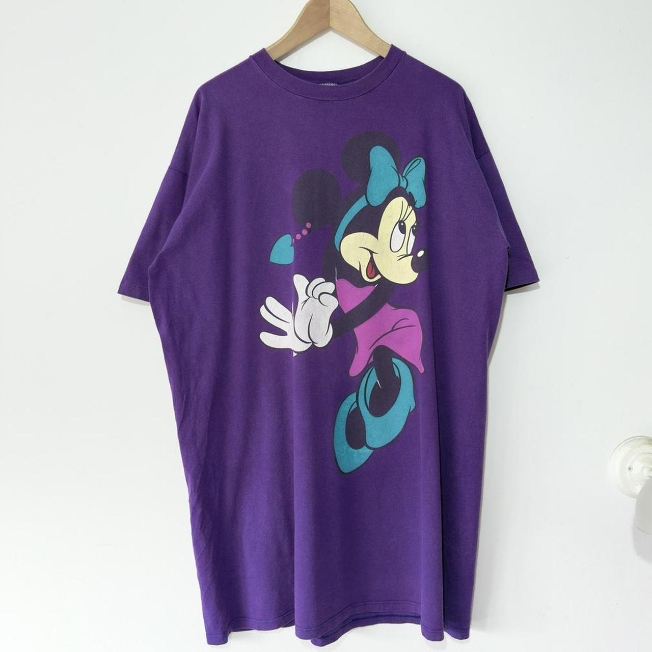 Vintage Minnie Mouse Dancing 90s T Shirt (Long XXL)
